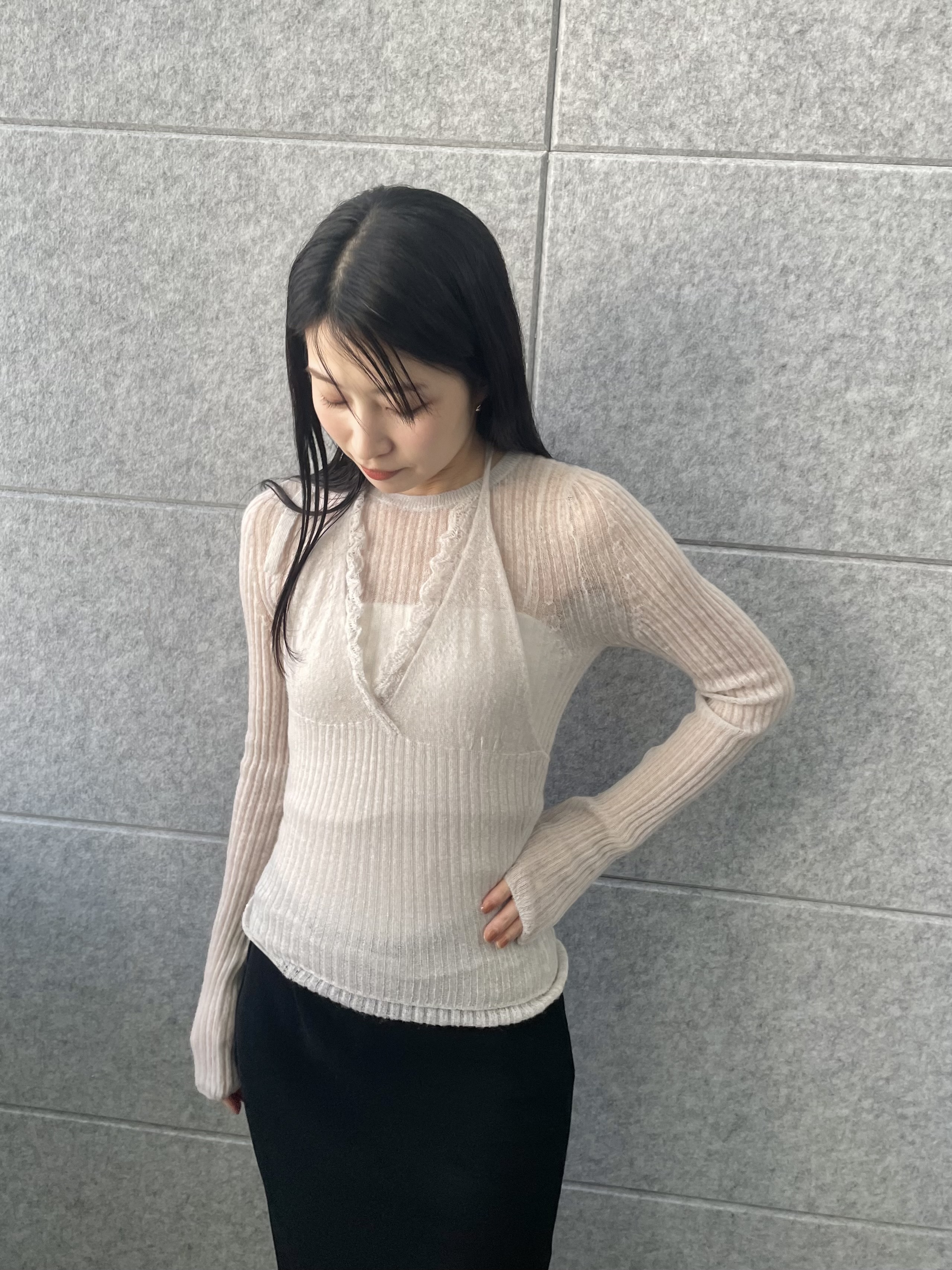 丸山加奈子さんの「CODE A｜【Re3】easy－fit long skirt」を使ったコーディネート