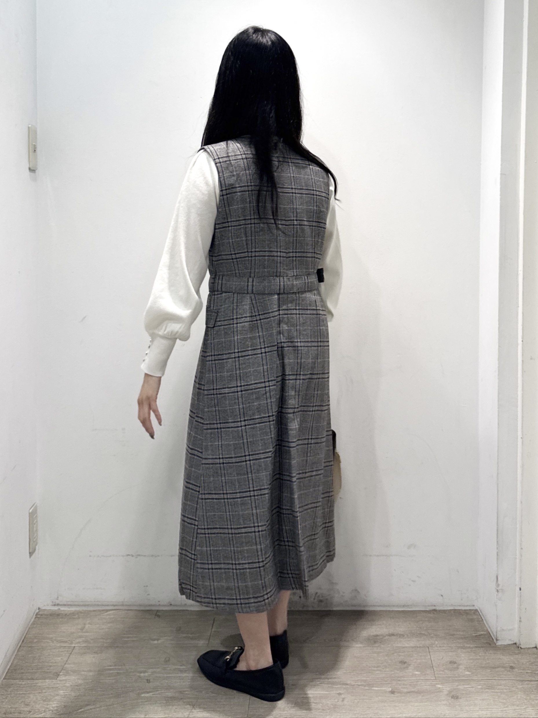yuicciさんの「OPAQUE.CLIP｜カシミヤタッチハイネックニット【洗濯機OK／抗ピリング】」を使ったコーディネート