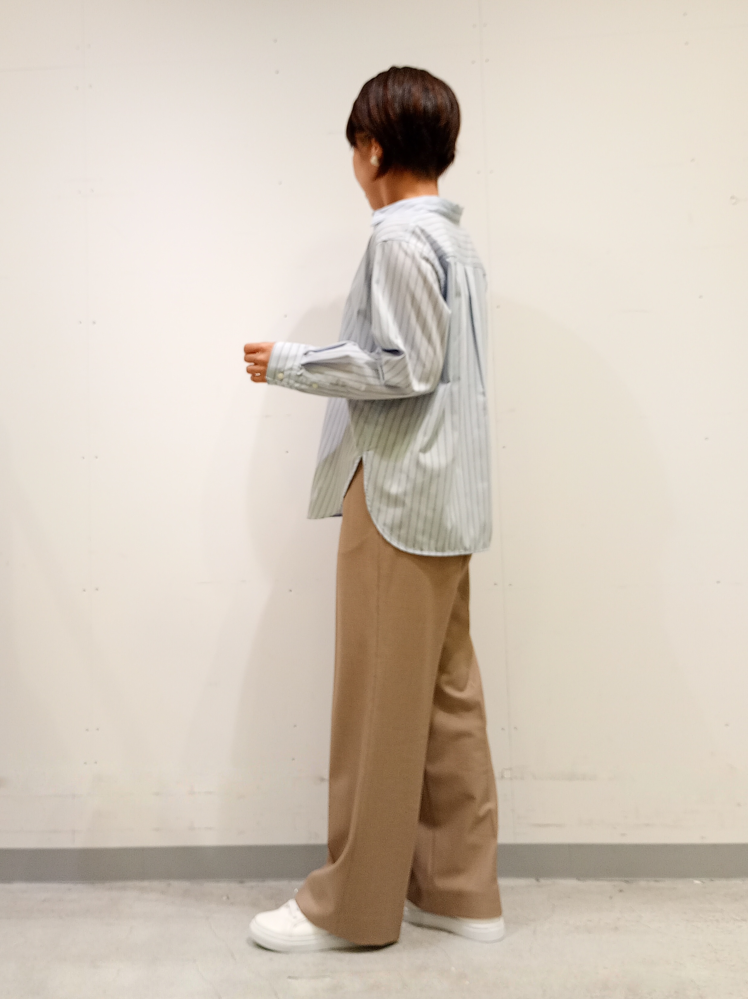 Kさんの「INDIVI｜【ミラノリブ編み】ジップニットブルゾン」を使ったコーディネート