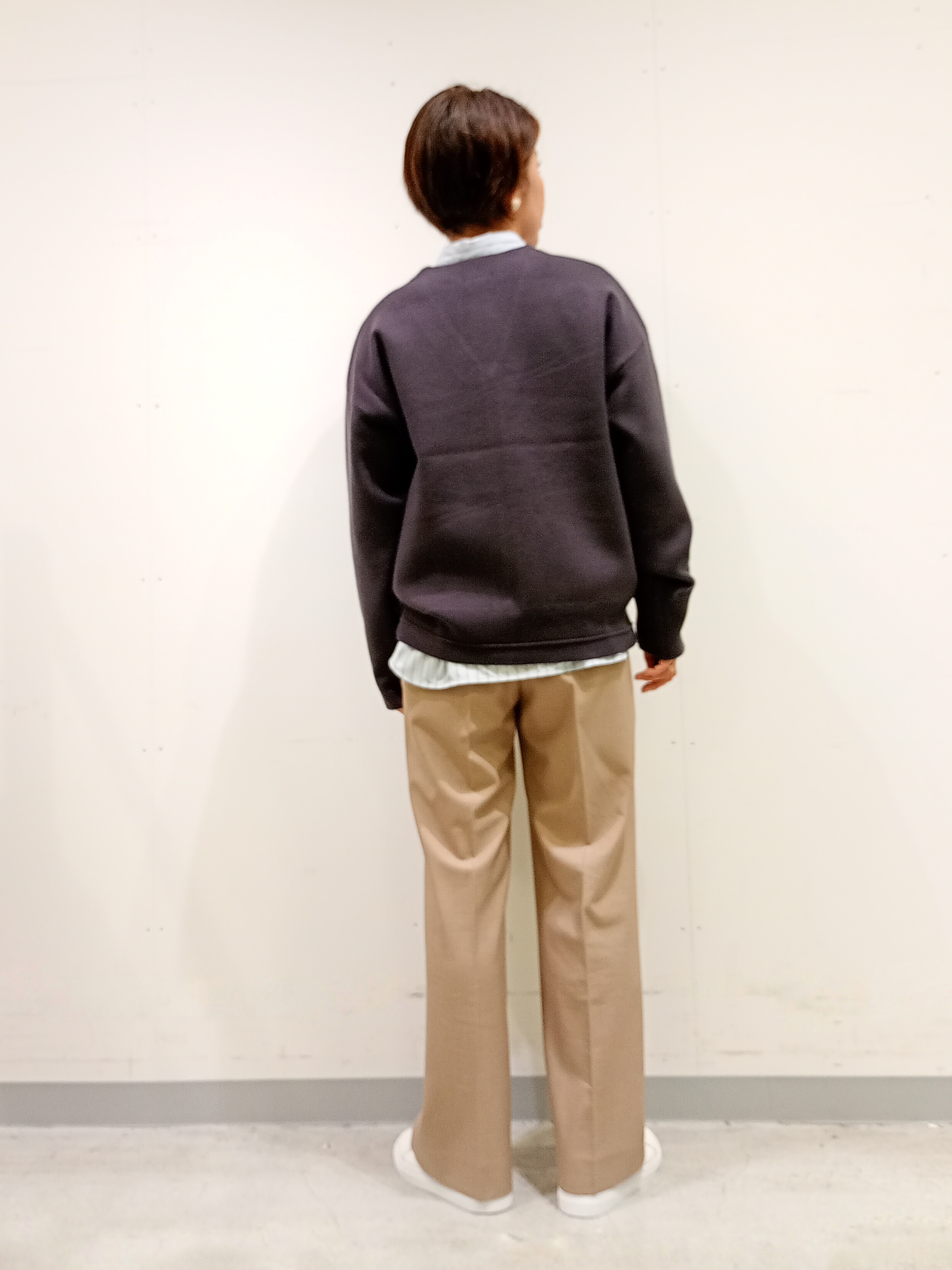 Kさんの「INDIVI｜【ミラノリブ編み】ジップニットブルゾン」を使ったコーディネート