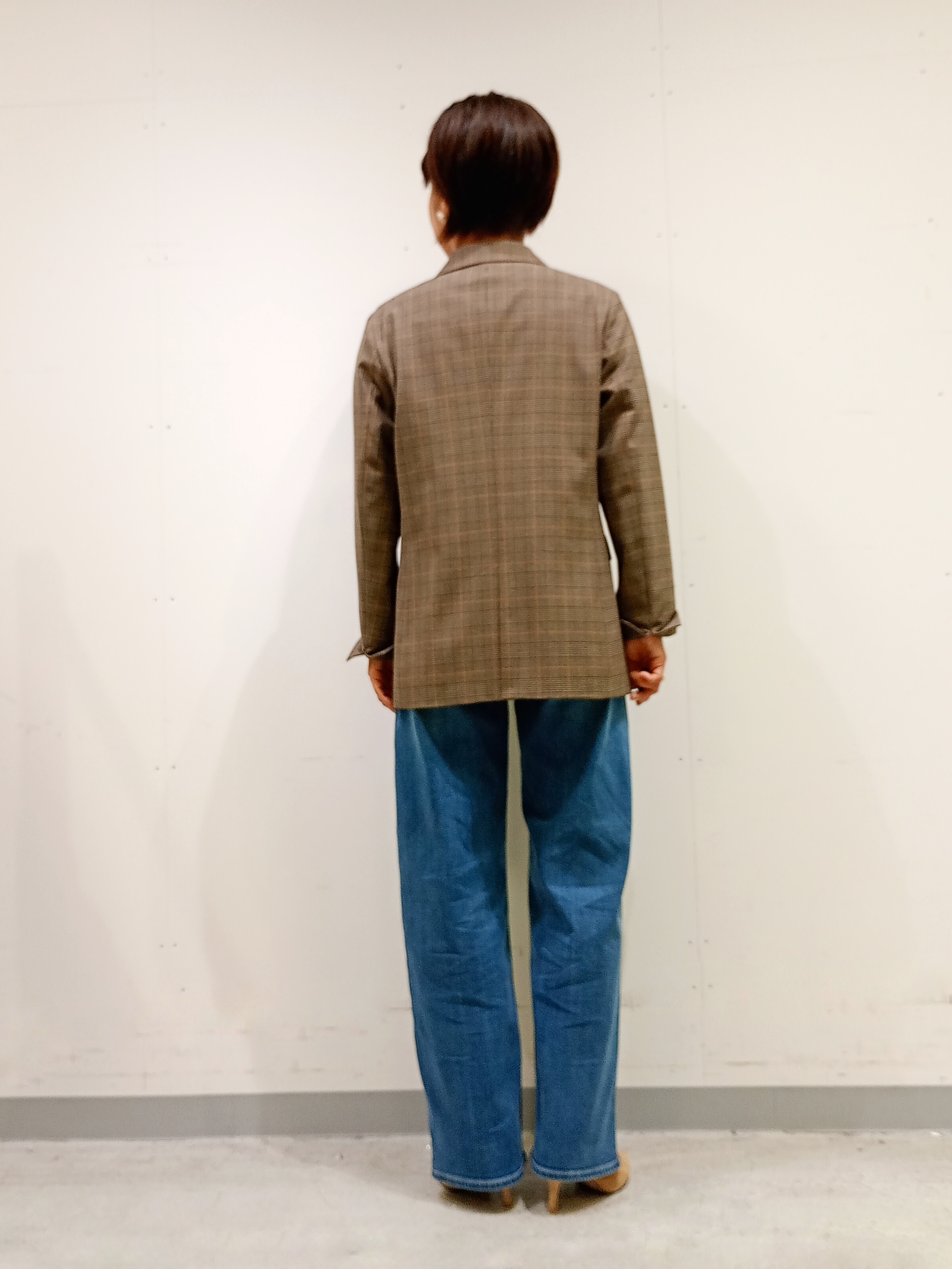 Kさんの「INDIVI｜【洗濯機OK／ストレッチ◎】秋はじめのダブルジャケット」を使ったコーディネート