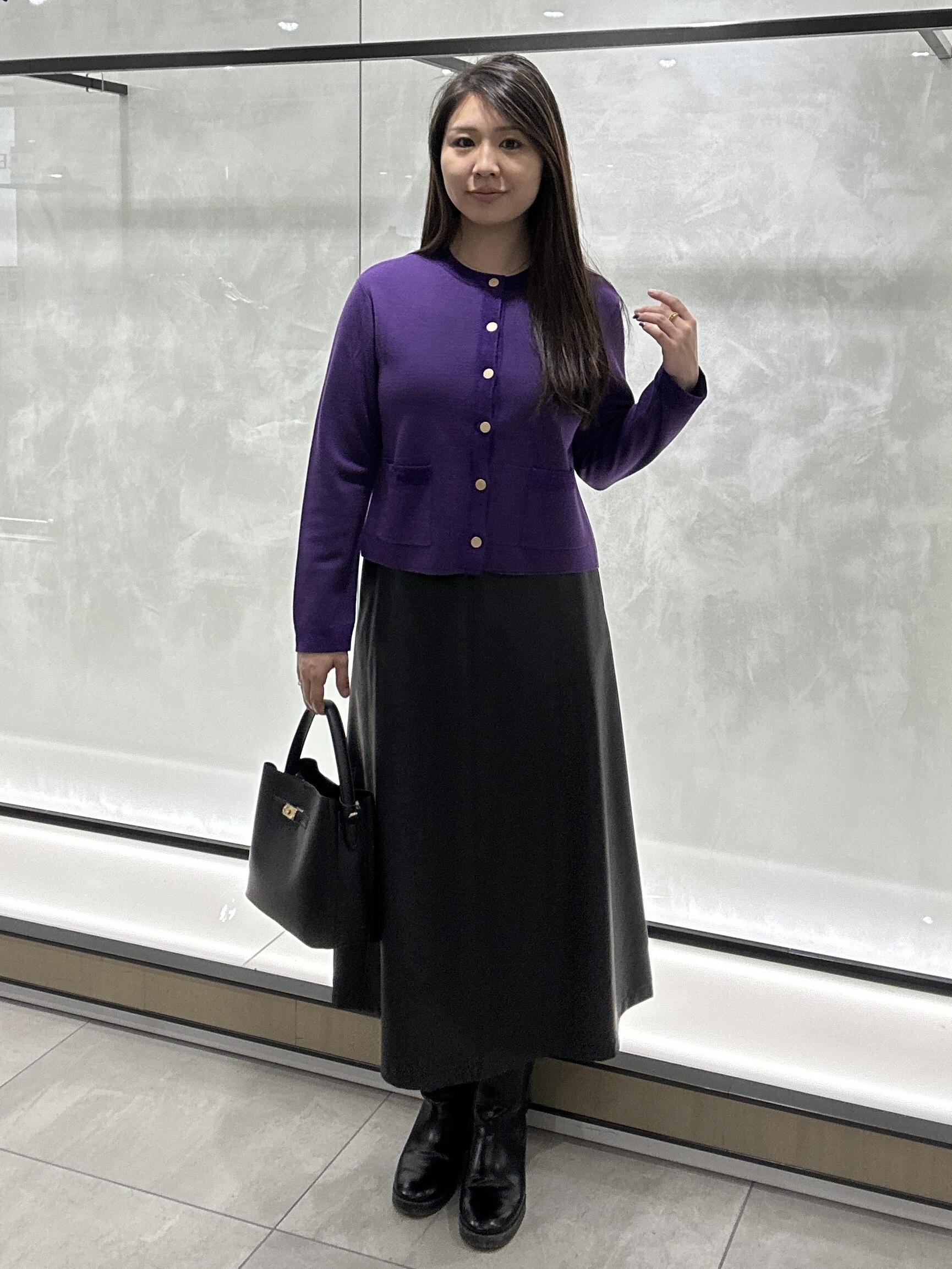 YURIさんの「UNTITLED｜【追加/新色】エアリーワンハンドルバッグ」を使ったコーディネート