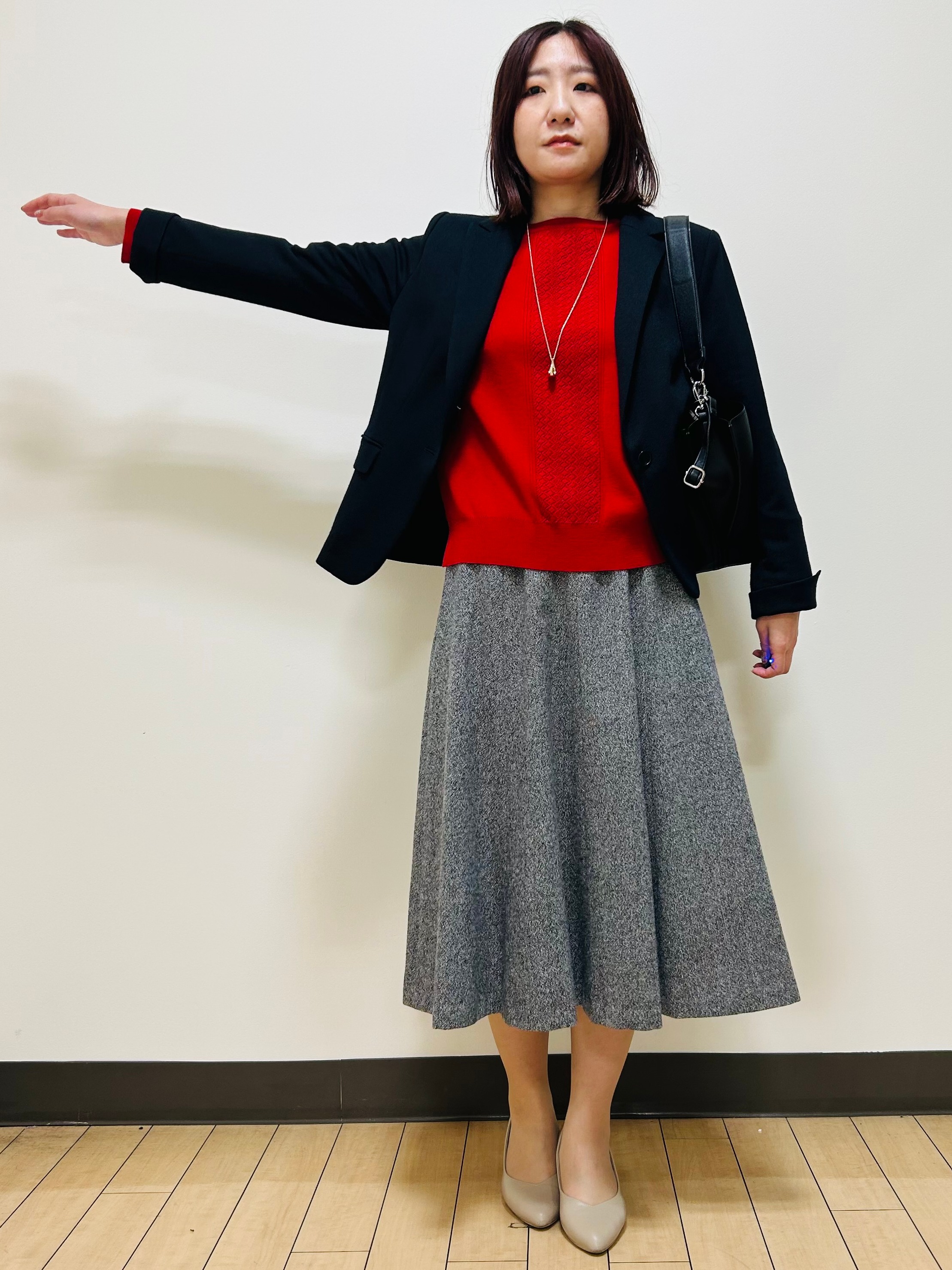 miiiさんの「Reflect｜【SS-4Lサイズ／洗える／セットアップ可】匠ジャケット／ベーシックテーラード」を使ったコーディネート