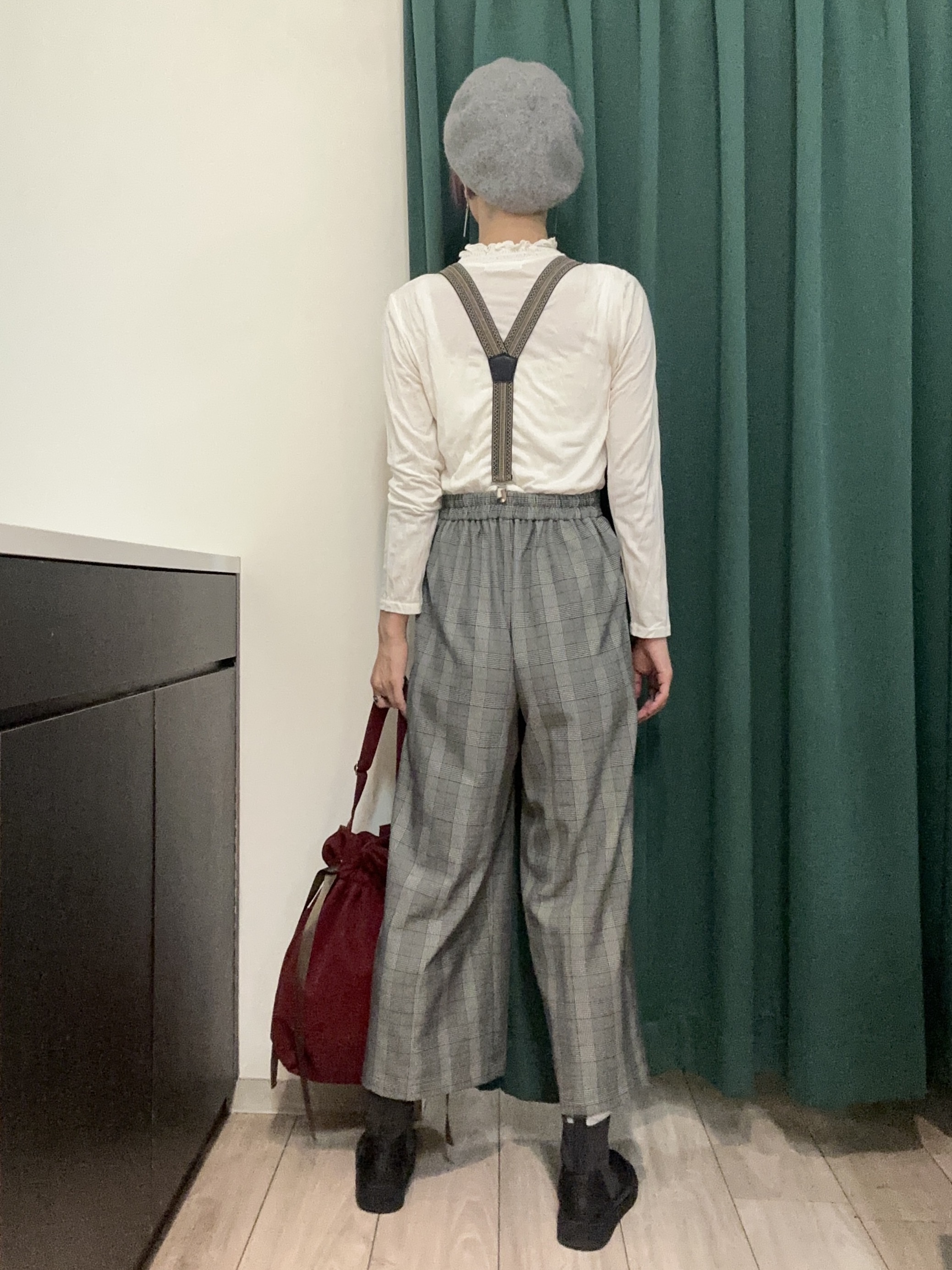 えまんさんの「SHOO･LA･RUE｜【セットアップ可/洗濯後しわになりにくい】ウールフィール ダブルジャケット」を使ったコーディネート