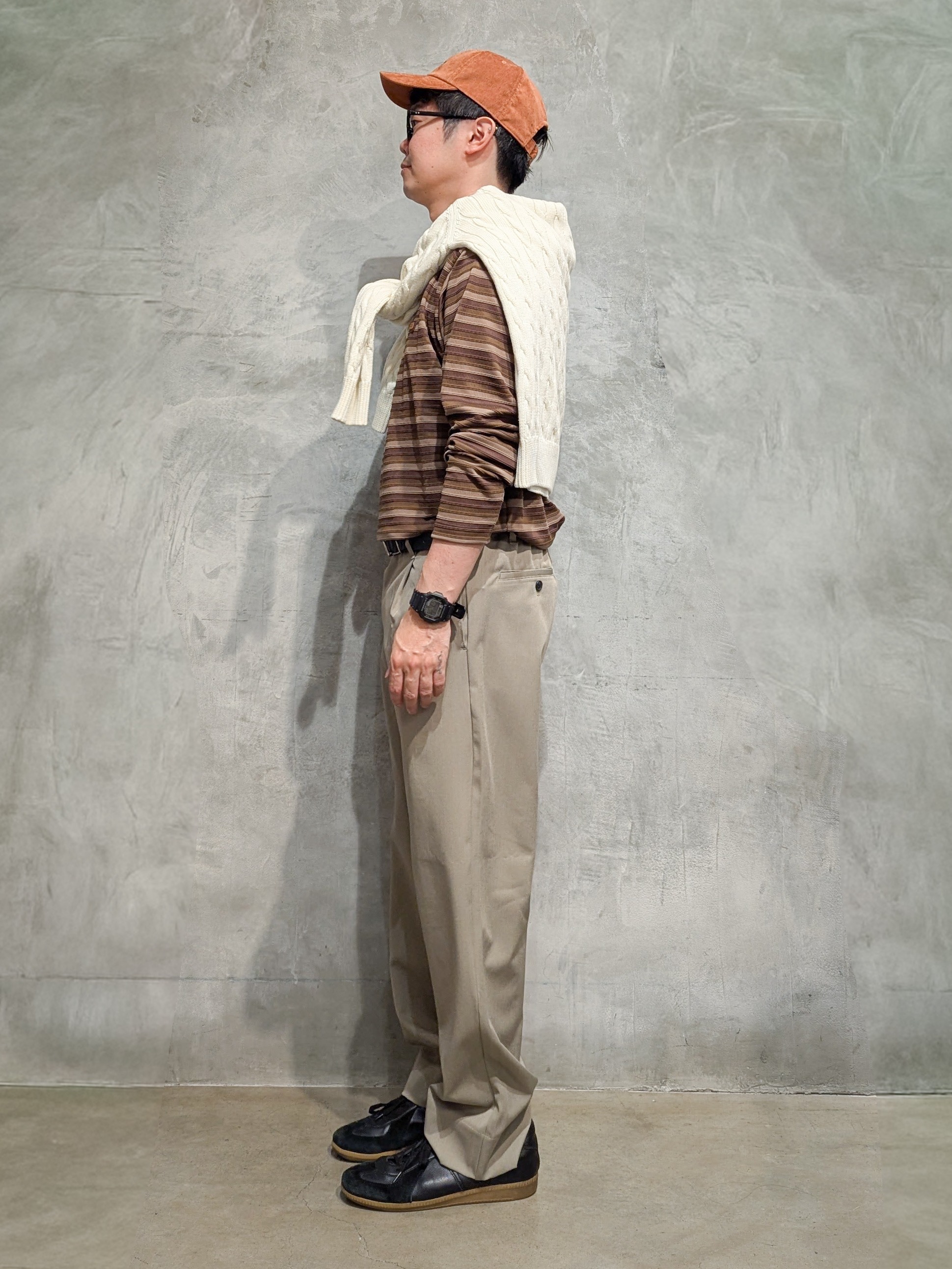 daiさんの「THE SHOP TK｜【防シワ／2WAYストレッチ】 リラックス セミワイド イージーパンツ」を使ったコーディネート