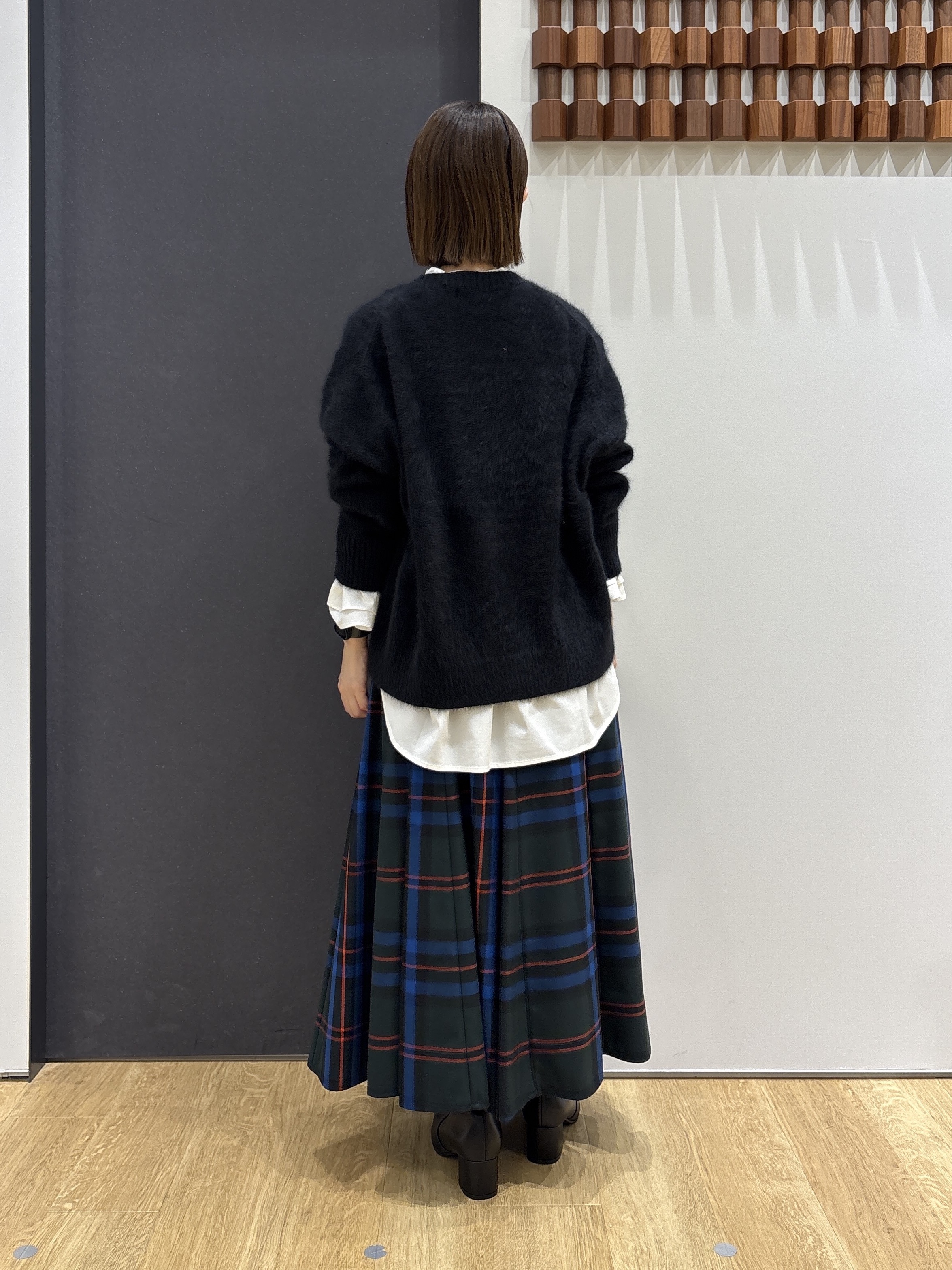 risaさんの「Dessin｜【洗える/秋羽織り】タックフリルブラウス」を使ったコーディネート
