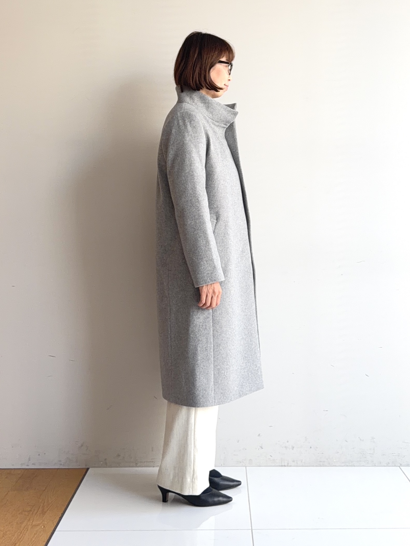 murayamaさんの「INDIVI｜【ラム革／美脚／通勤】レザーパンプス」を使ったコーディネート