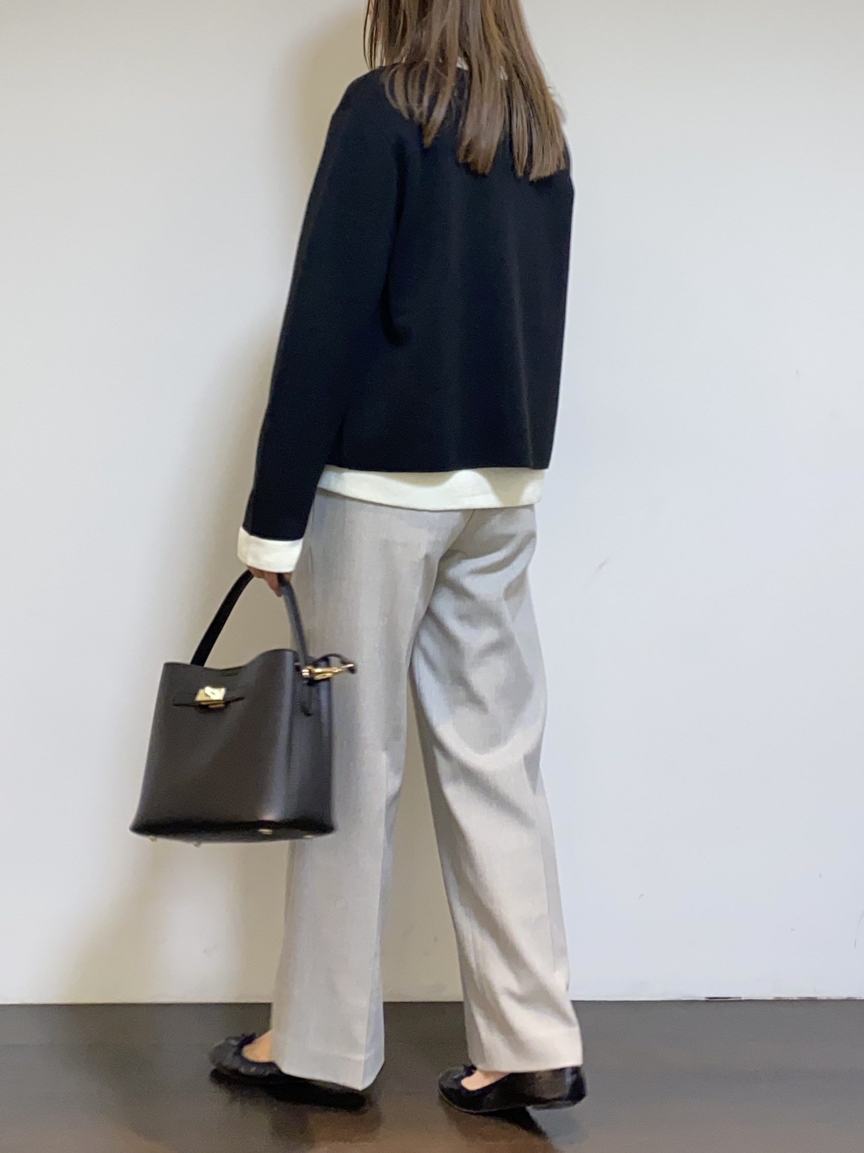 tomoさんの「UNTITLED｜【軽アウター/ウール100】ウールショートコート」を使ったコーディネート