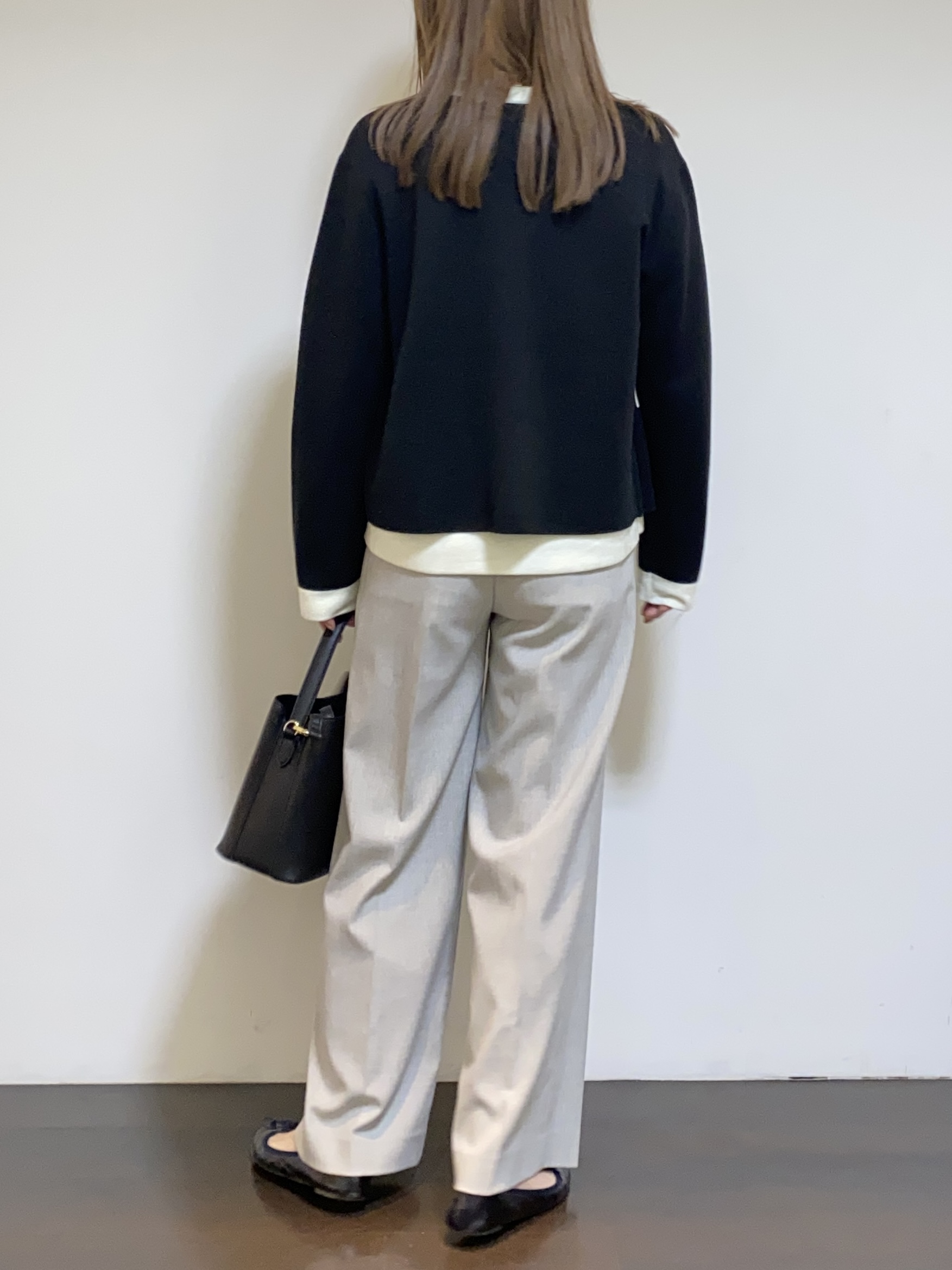tomoさんの「UNTITLED｜【軽アウター/ウール100】ウールショートコート」を使ったコーディネート