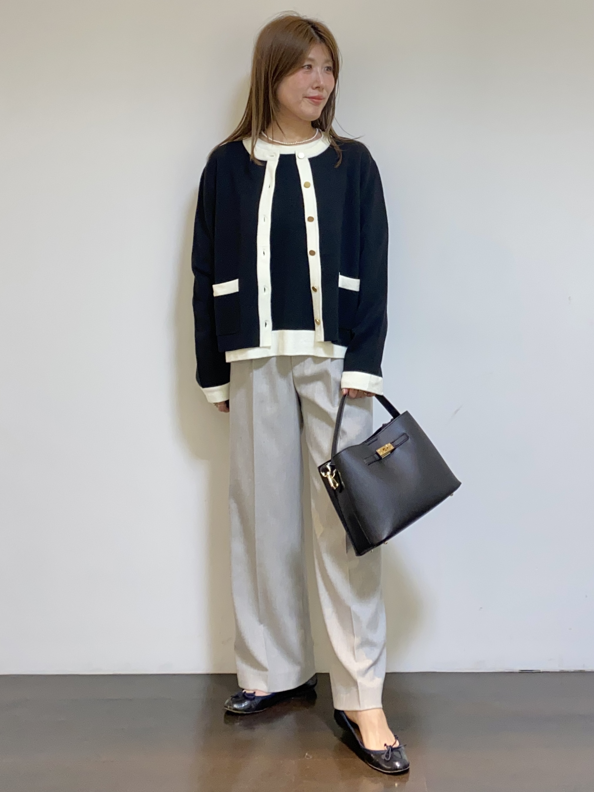tomoさんの「UNTITLED｜【軽アウター/ウール100】ウールショートコート」を使ったコーディネート
