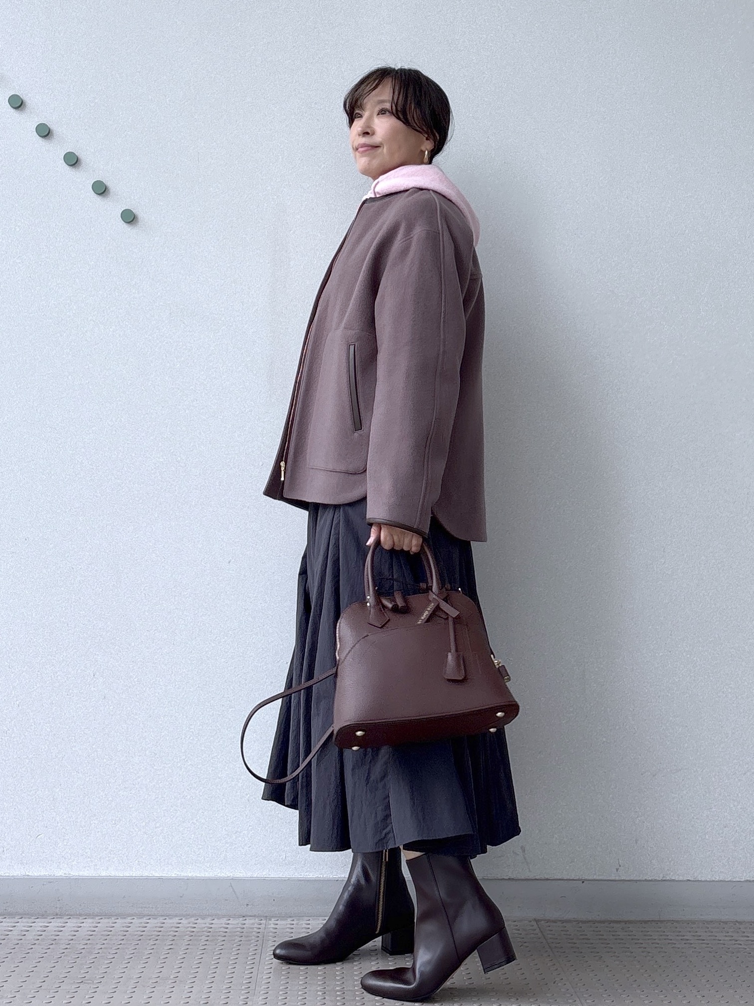 kawamuraさんの「DRESSTERIOR｜【ロングセラー】Super140's レザー調パイピングジャケット」を使ったコーディネート