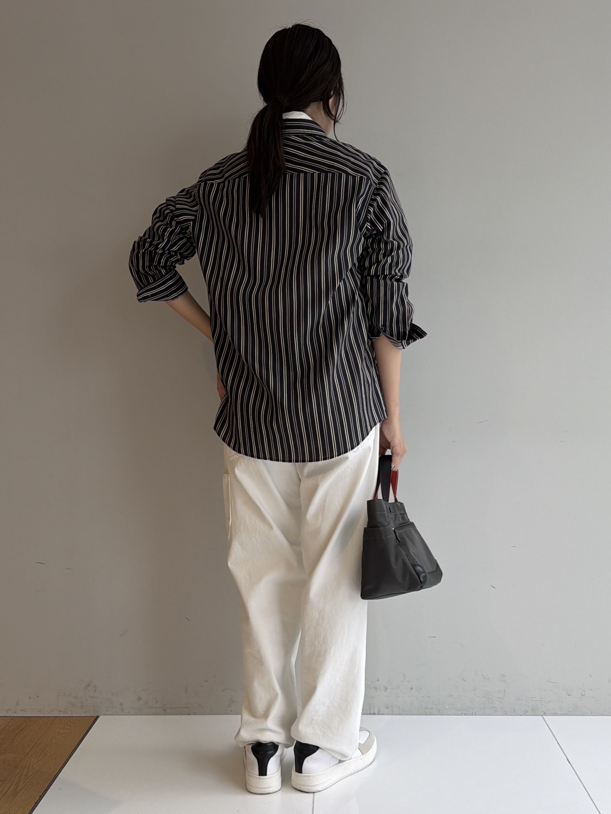 Akutagawaさんの「TAKEO KIKUCHI｜【BOWLER HAT LABEL】オフタートル プルオーバージャージ」を使ったコーディネート