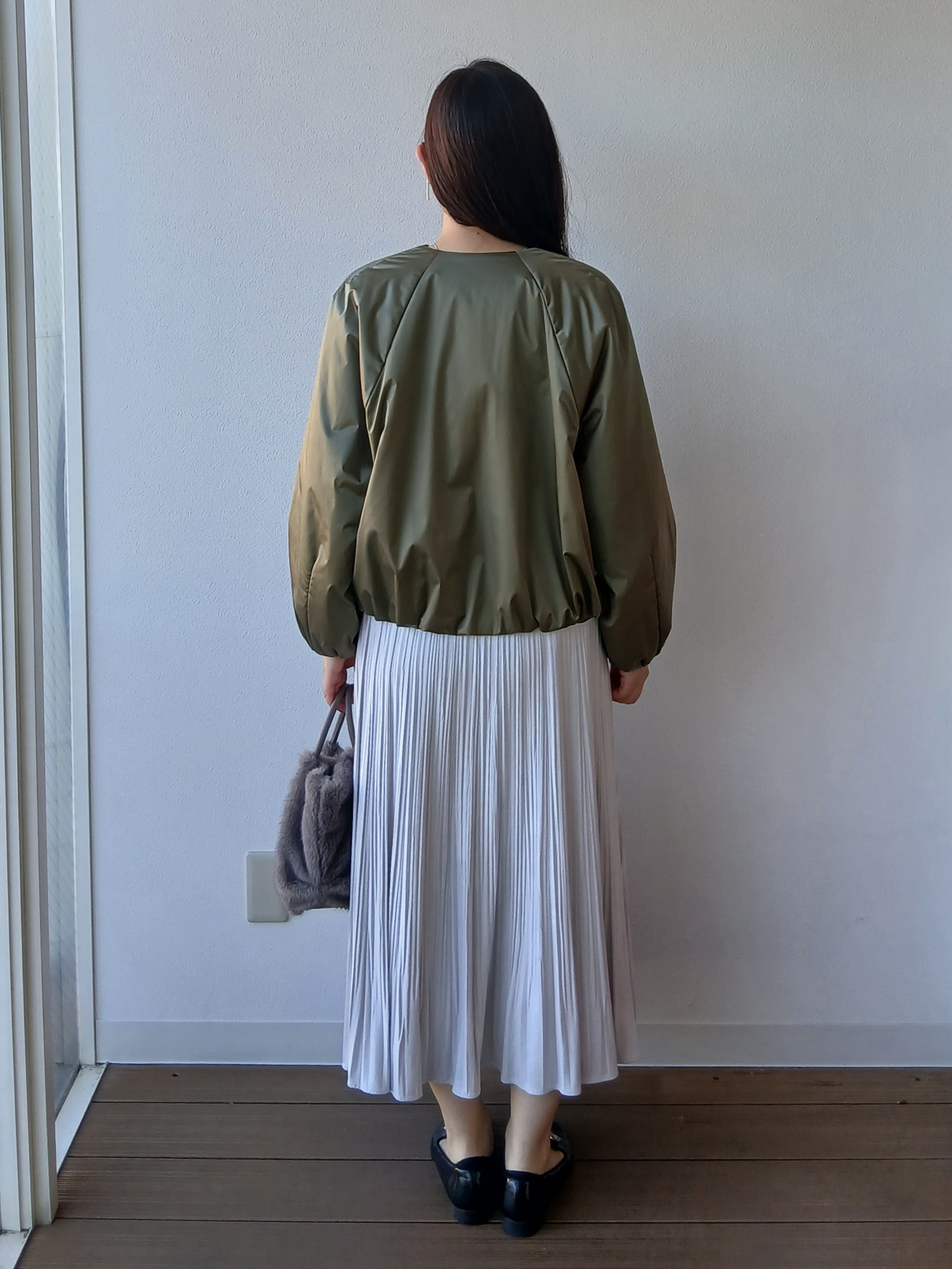 なみきさんの「UNTITLED｜【軽アウター/中綿/秋冬コート】ショートブルゾン」を使ったコーディネート
