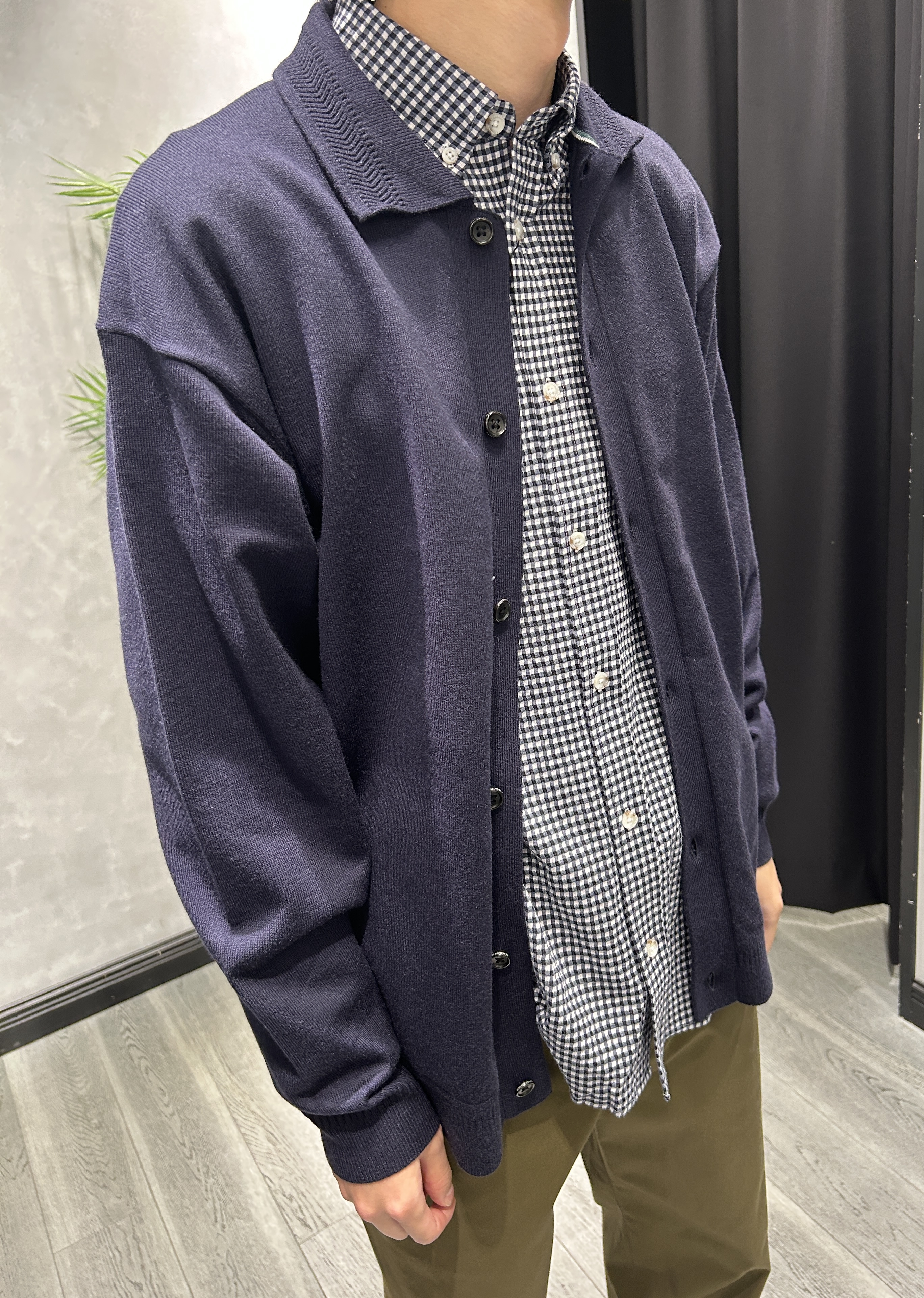 ruiさんの「TAKEO KIKUCHI｜ニット シャツ カーディガン」を使ったコーディネート