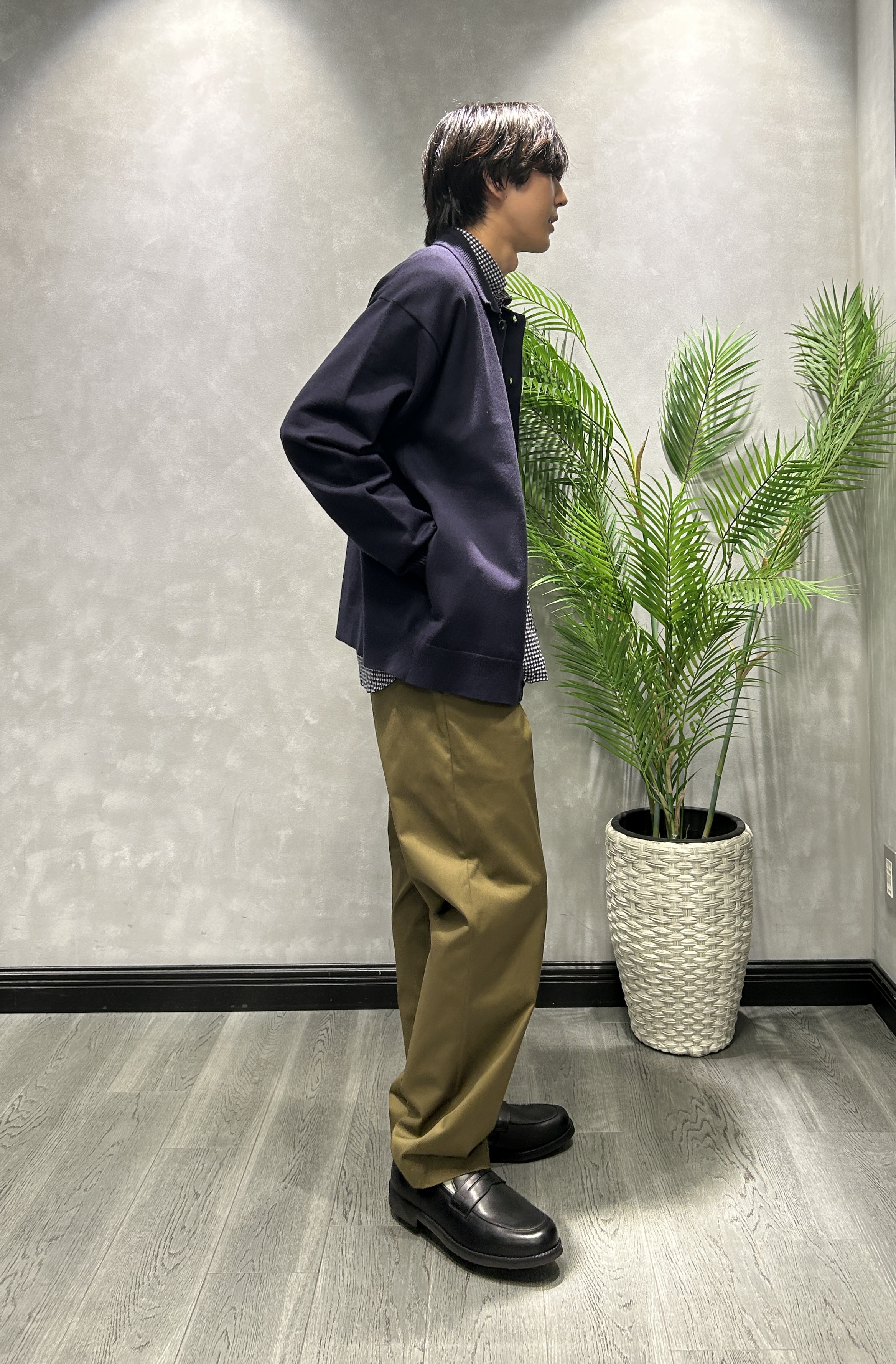 ruiさんの「TAKEO KIKUCHI｜ニット シャツ カーディガン」を使ったコーディネート