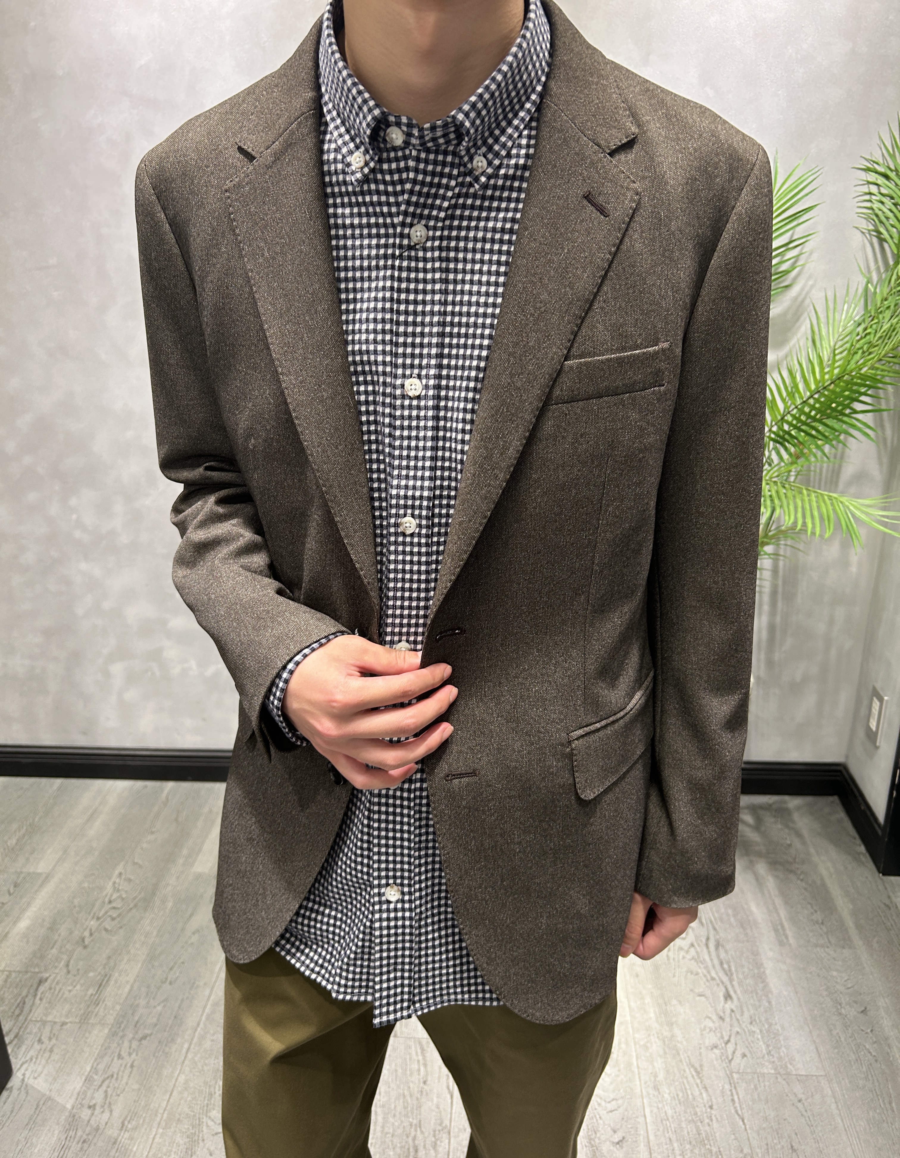 ruiさんの「TAKEO KIKUCHI｜ウールライクキャットフット ジャケット」を使ったコーディネート