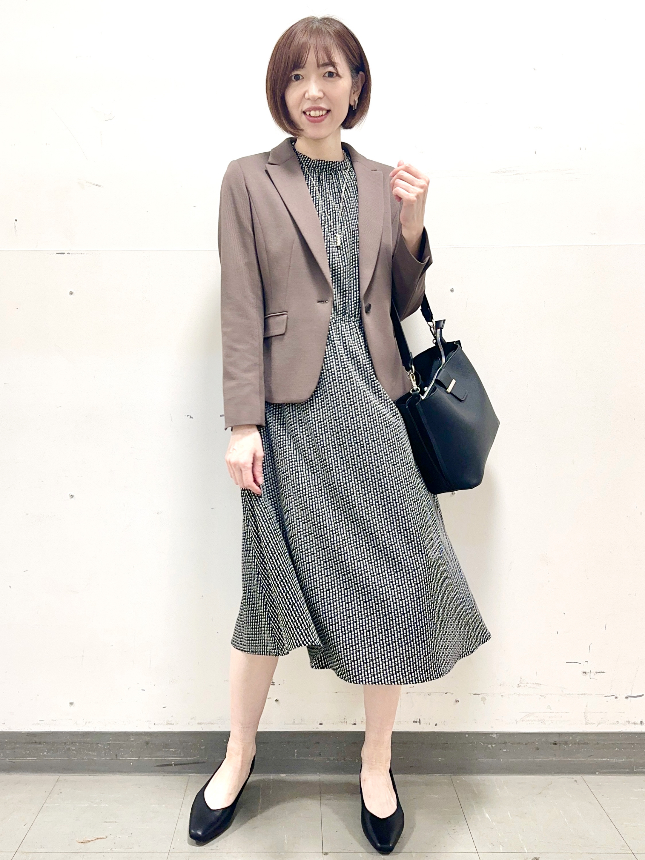 イト子さんの「Reflect｜【SS-4Lサイズ／洗える／セットアップ可】匠ジャケット／ベーシックテーラード」を使ったコーディネート