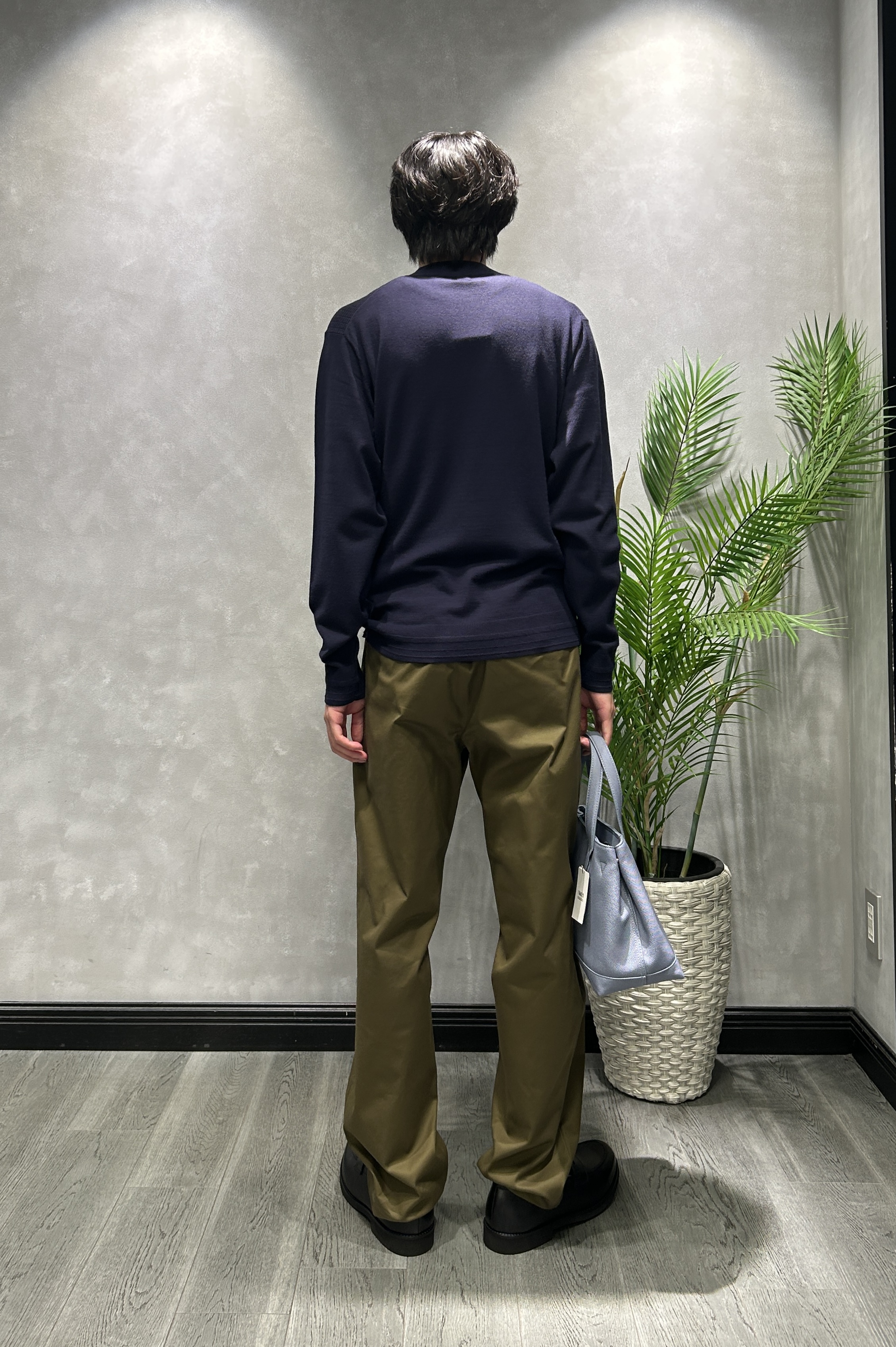 ruiさんの「TAKEO KIKUCHI｜ハイゲージ モックネック ニット プルオーバー」を使ったコーディネート