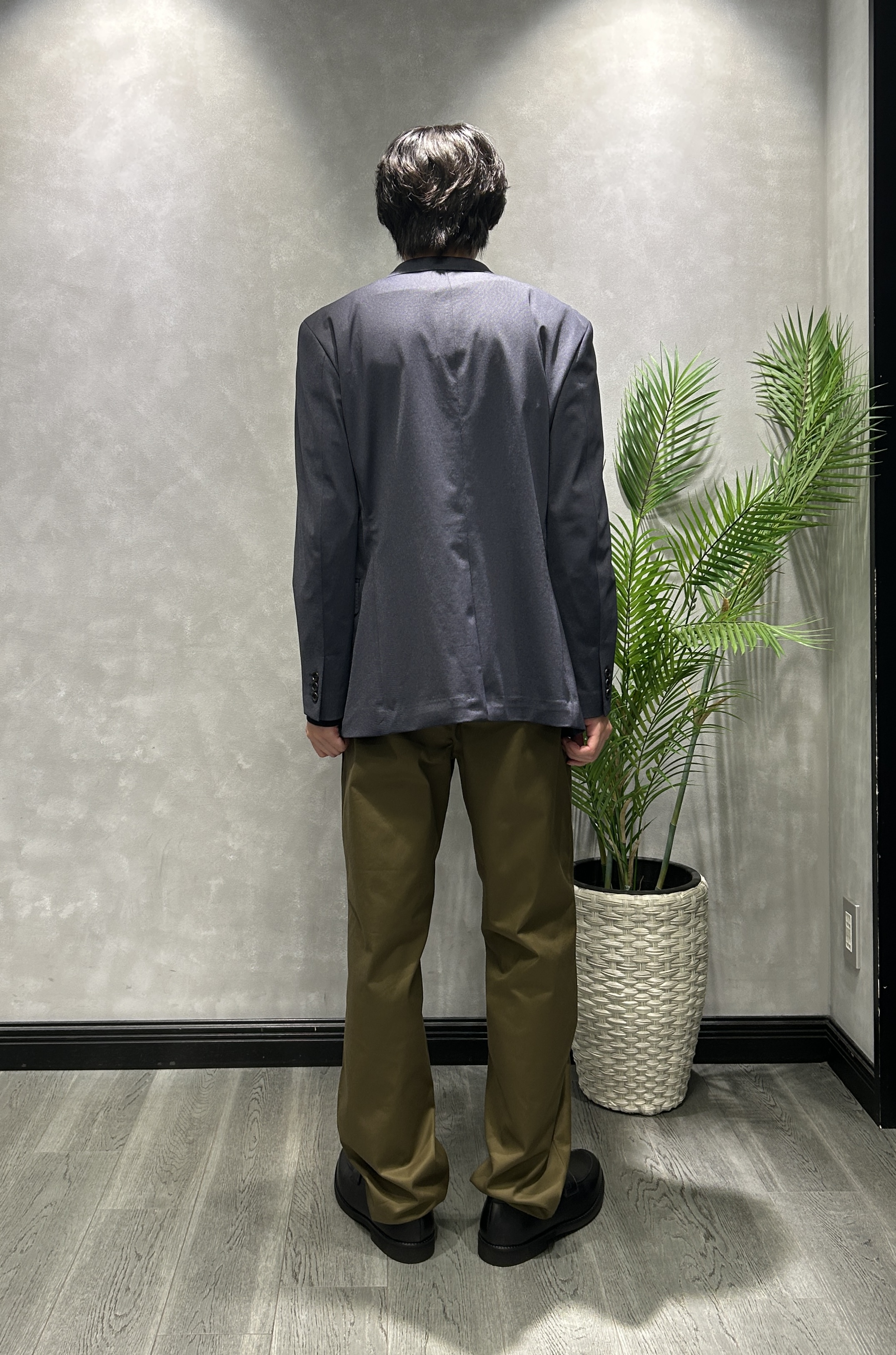 ruiさんの「TAKEO KIKUCHI｜【360&deg;ストレッチ／軽量】None Of Stress ライト ジャケット（セットアップ対応）」を使ったコーディネート
