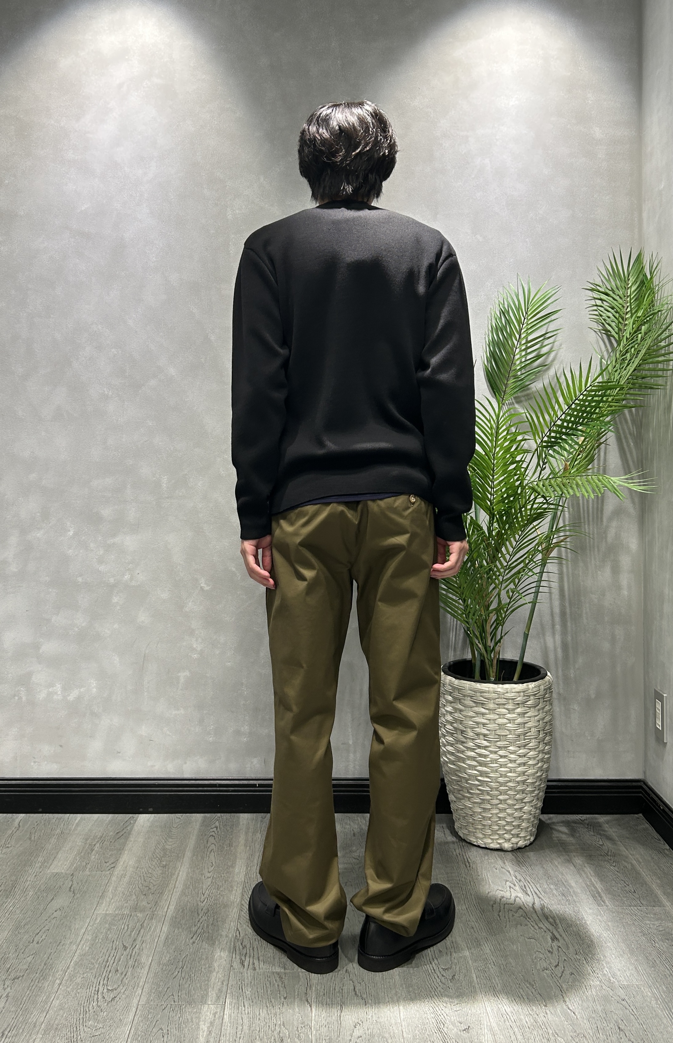 ruiさんの「TAKEO KIKUCHI｜【BOWLER HAT LABEL】日本製クルーネックカーディガン」を使ったコーディネート