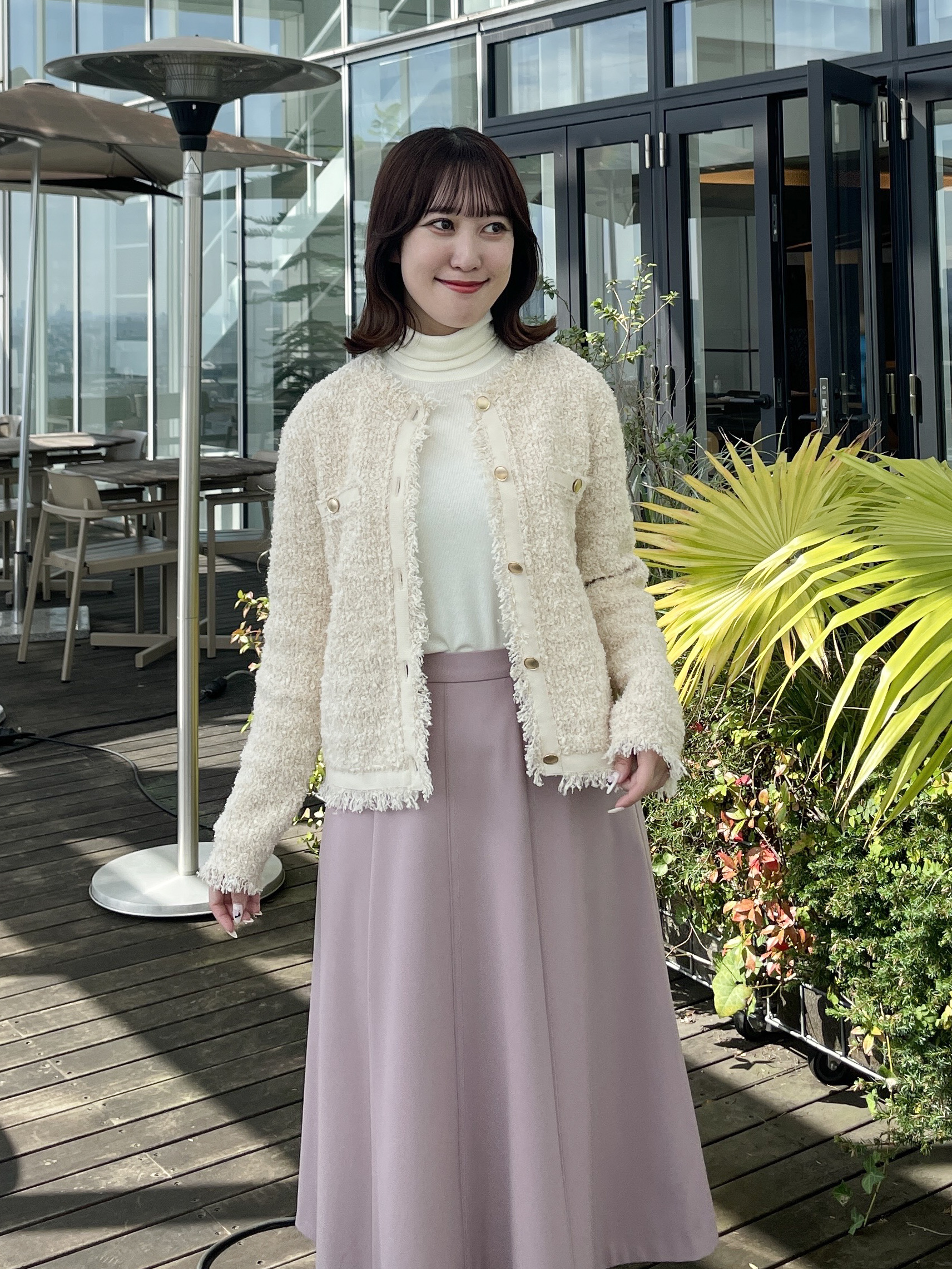 yukariさんの「Reflect｜【インナーに◎】タートルネックプルオーバー」を使ったコーディネート