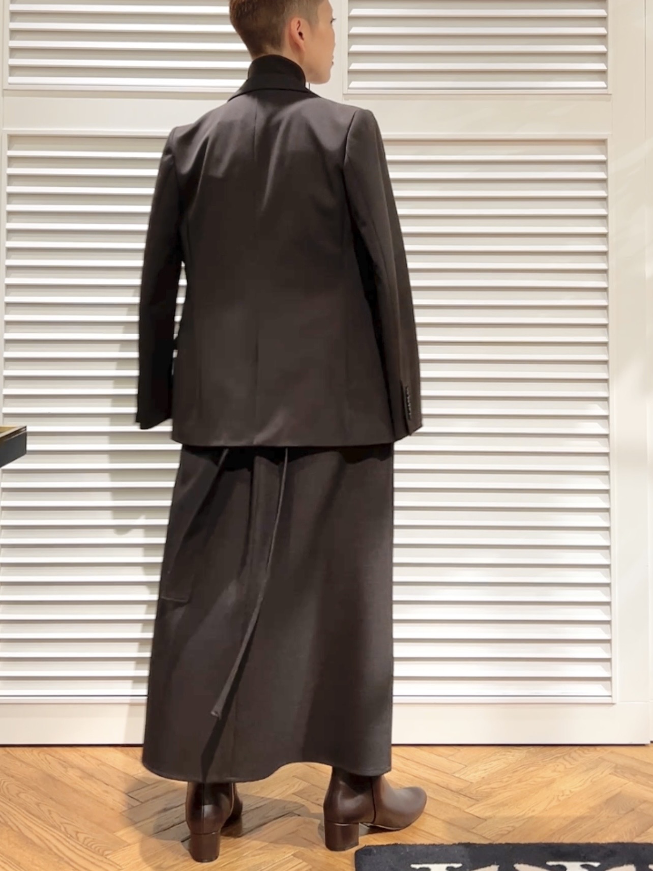 OCHIAIさんの「DRESSTERIOR｜【セットアップ可/温度調節】コンフォータブルジャケット」を使ったコーディネート