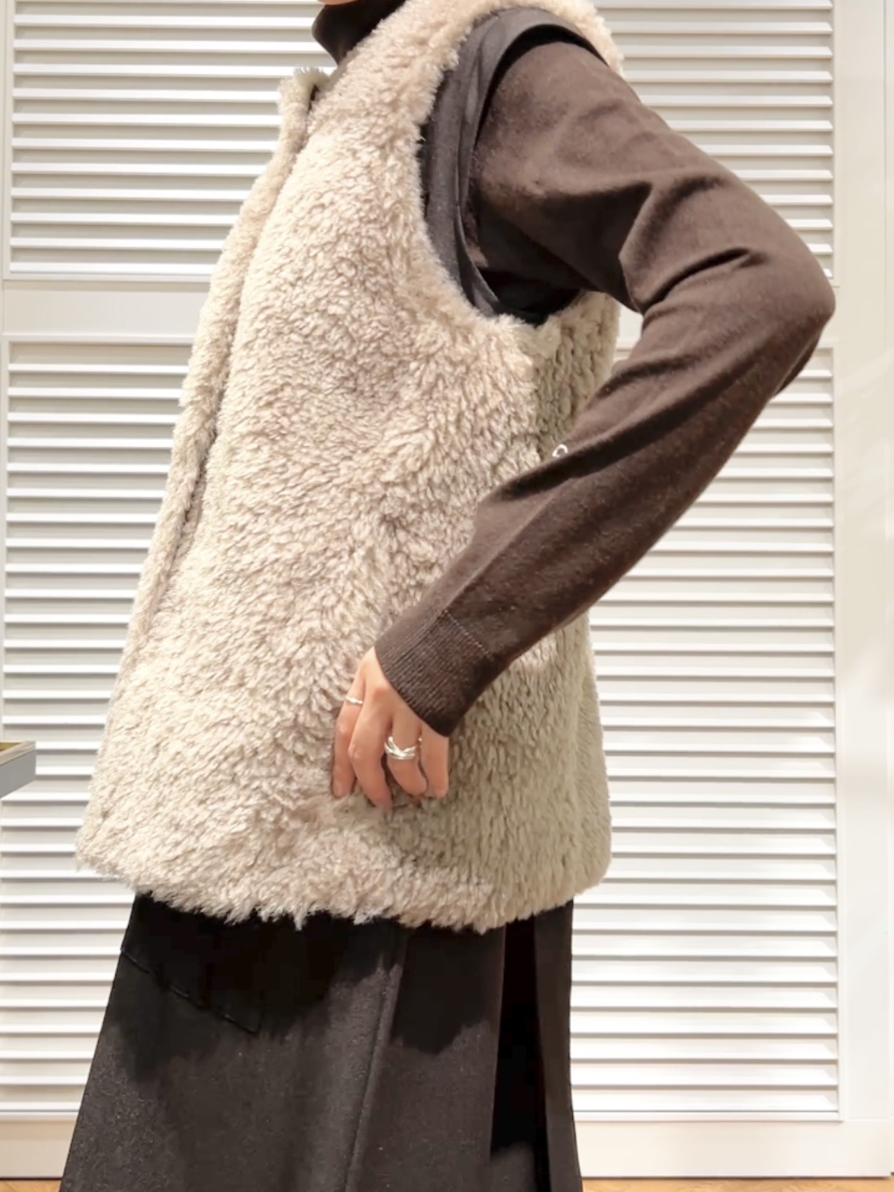 OCHIAIさんの「DRESSTERIOR｜エコファージレ」を使ったコーディネート