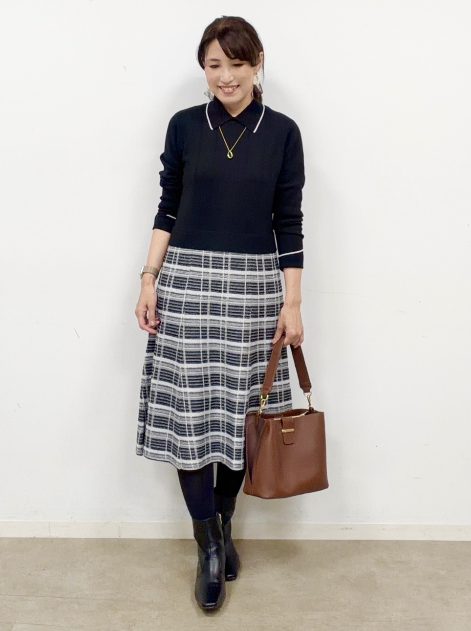 ayaさんの「Reflect｜&rsquo;26秋冬毎日ミディアムバッグ」を使ったコーディネート