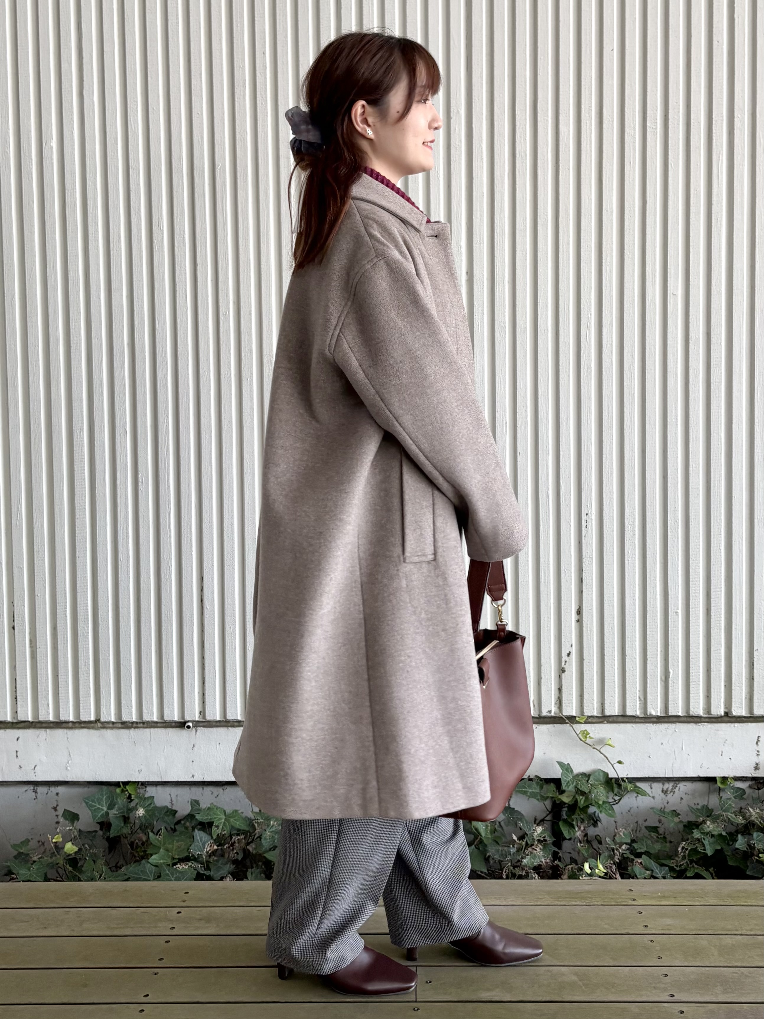 mikiさんの「Reflect｜パール調バー&times;チェーンネックレス」を使ったコーディネート