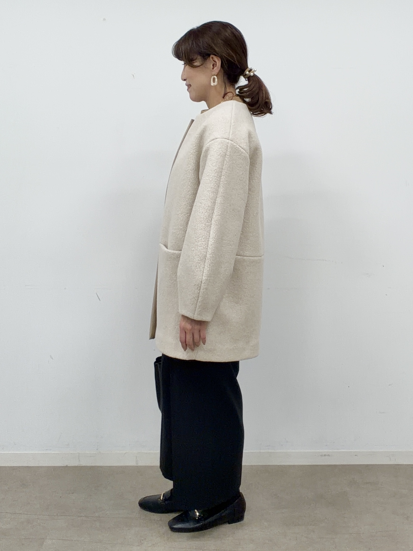 ayaさんの「Reflect｜アーガイル柄ニットトップス」を使ったコーディネート