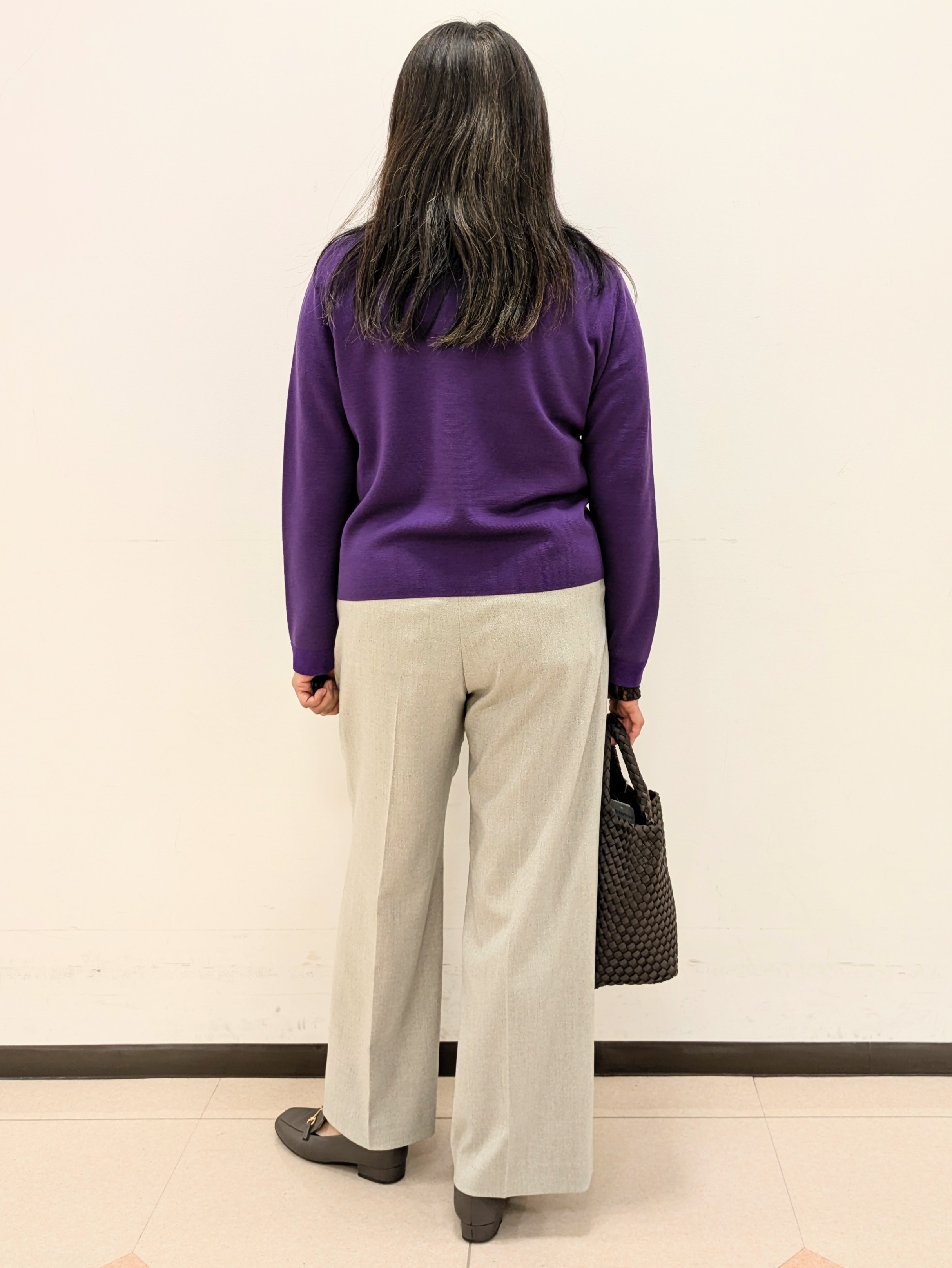 ともさんの「UNTITLED｜【アンサンブル可/ジャケットライク】モールラインカーディガン」を使ったコーディネート