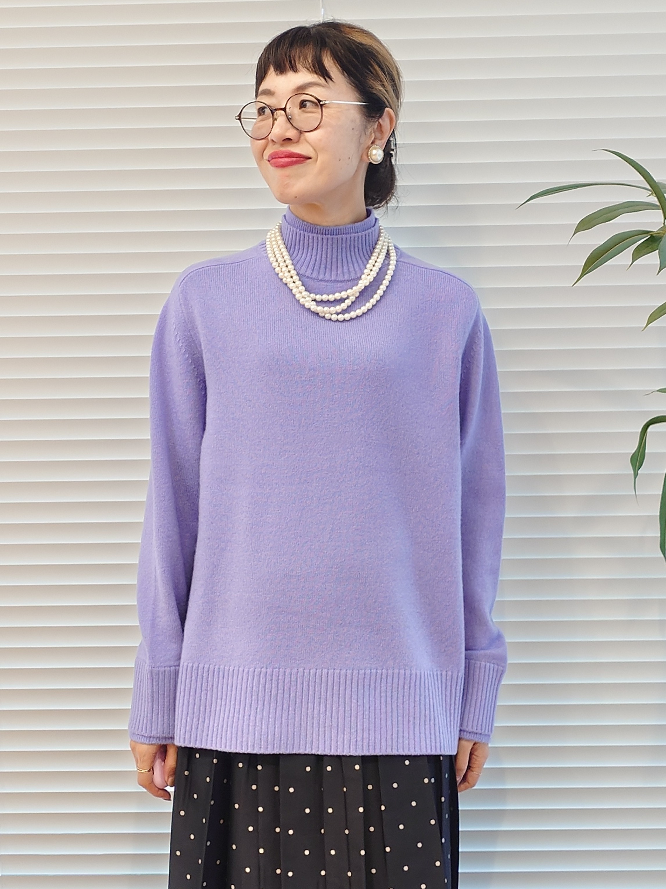MUTSUKOさんの「UNTITLED｜ウールカシミヤテーラーコート」を使ったコーディネート