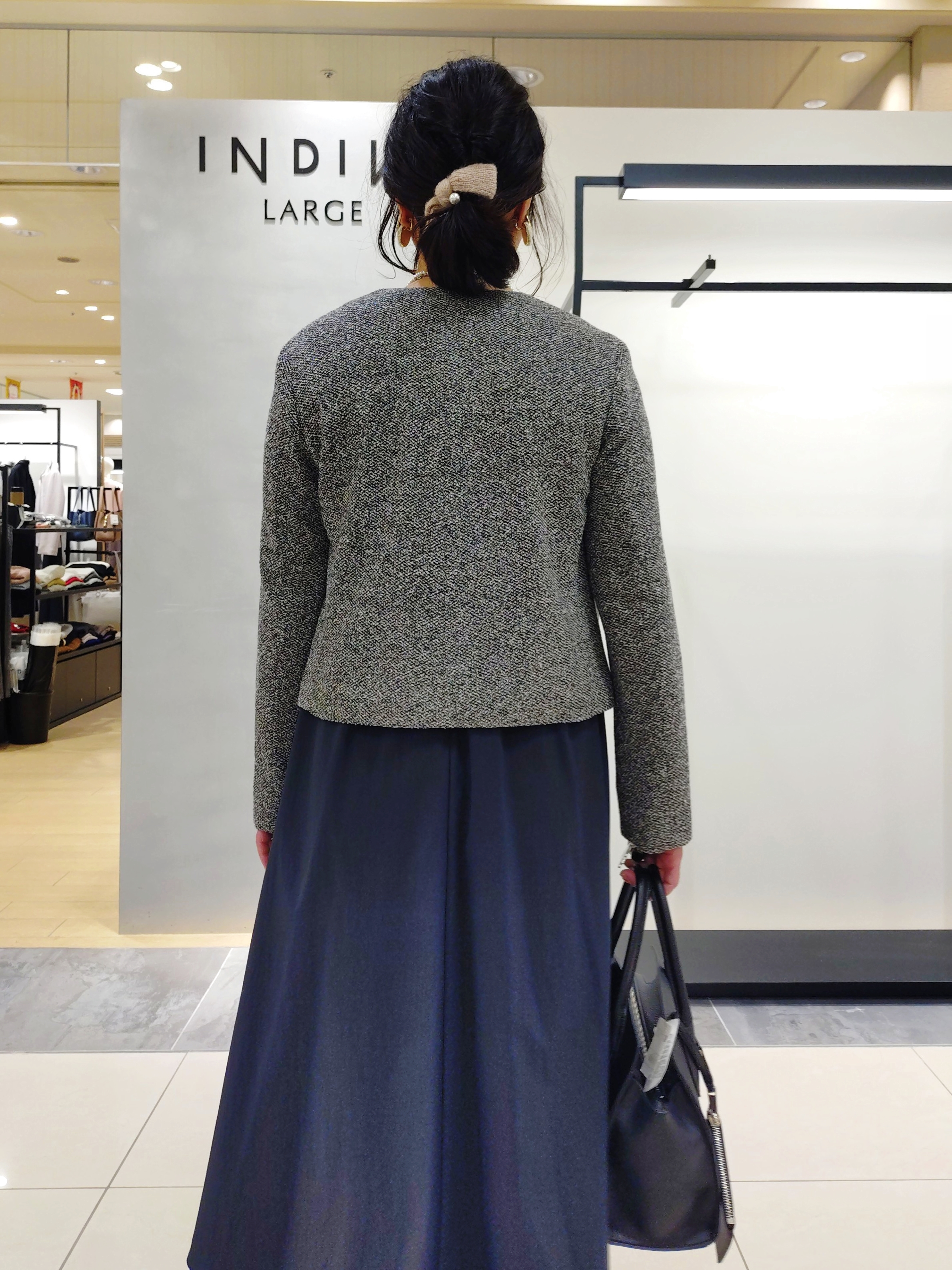 TOMOMIさんの「INDIVI｜【マルチWAY】3点セットパール調ネックレス」を使ったコーディネート