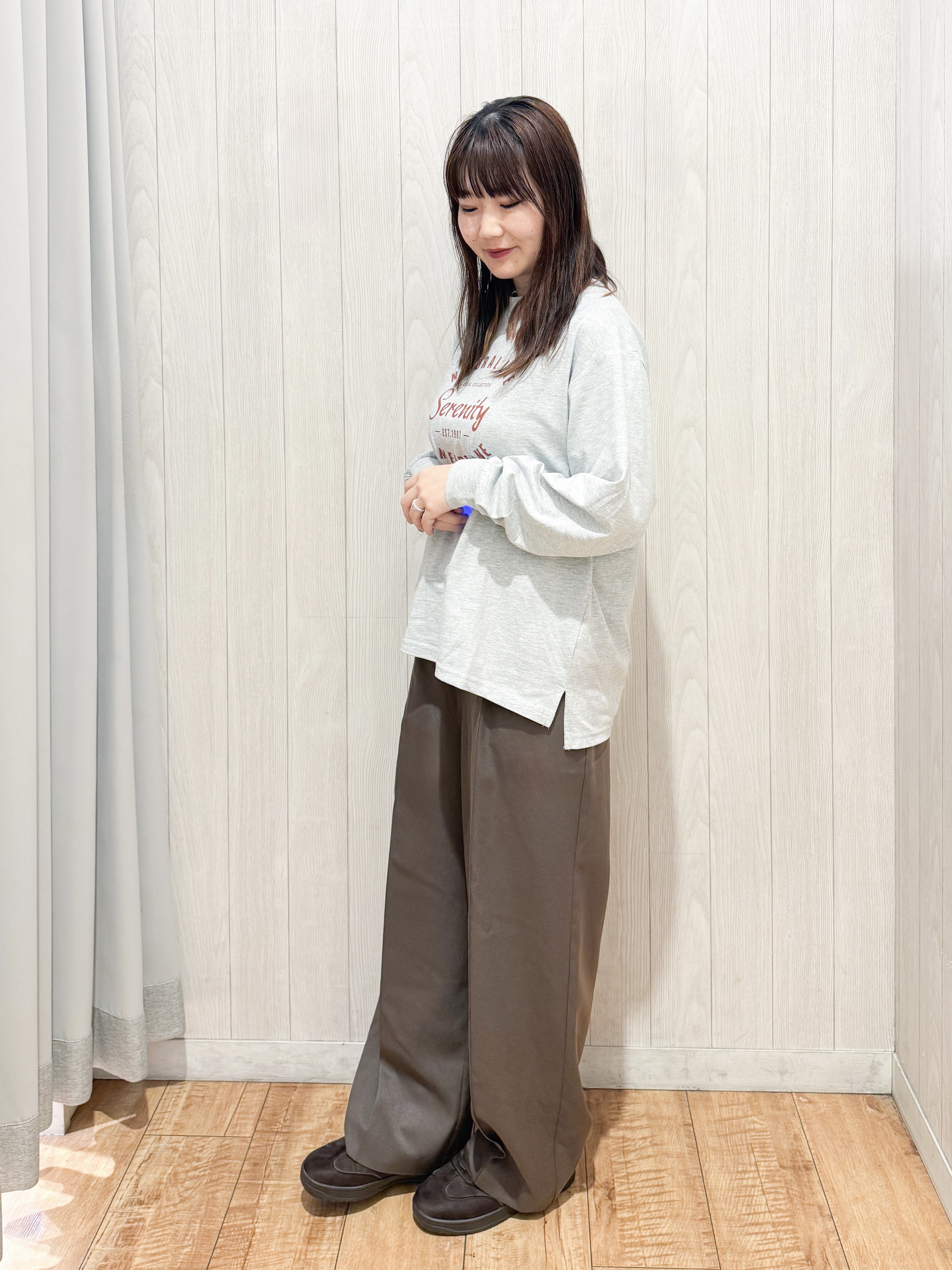愛さんの「SHOO･LA･RUE｜【洗濯機可/撥水/マルチWAY】ファーライナー付き 毎日欲張りマンパ」を使ったコーディネート