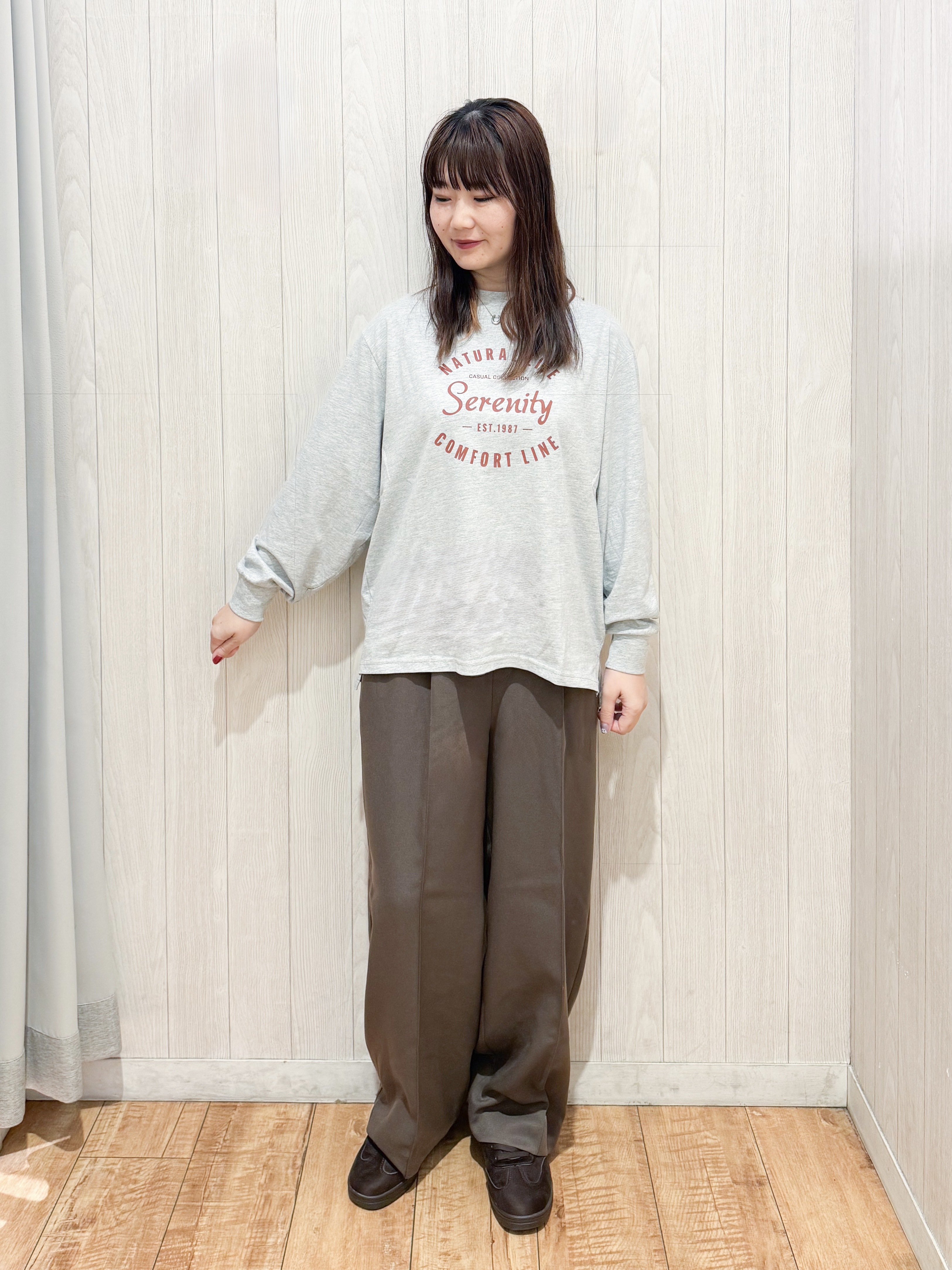 愛さんの「SHOO･LA･RUE｜【洗濯機可/撥水/マルチWAY】ファーライナー付き 毎日欲張りマンパ」を使ったコーディネート