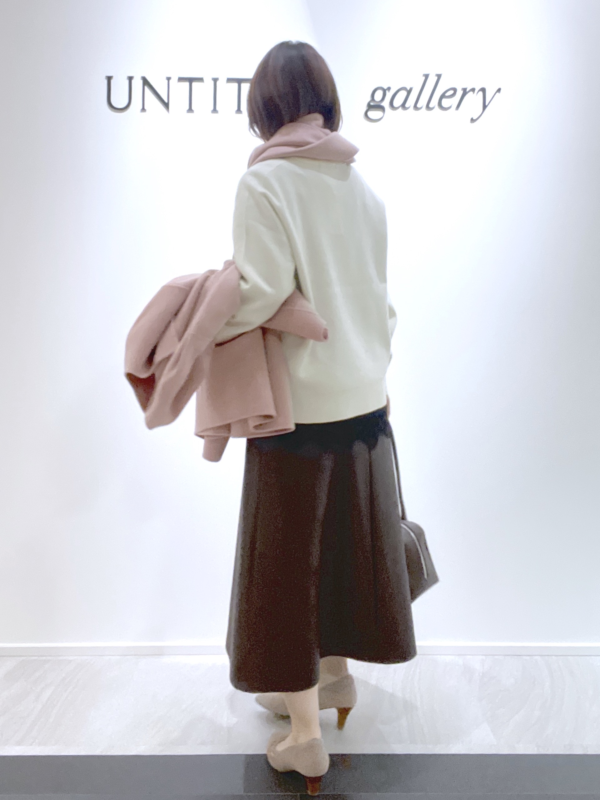 hanaさんの「UNTITLED｜【きれいめカジュアル】スウェットライクニットプルオーバー」を使ったコーディネート