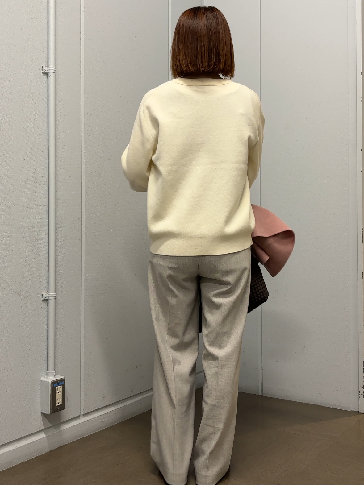 SaKiさんの「UNTITLED｜【きれいめカジュアル】スウェットライクニットプルオーバー」を使ったコーディネート