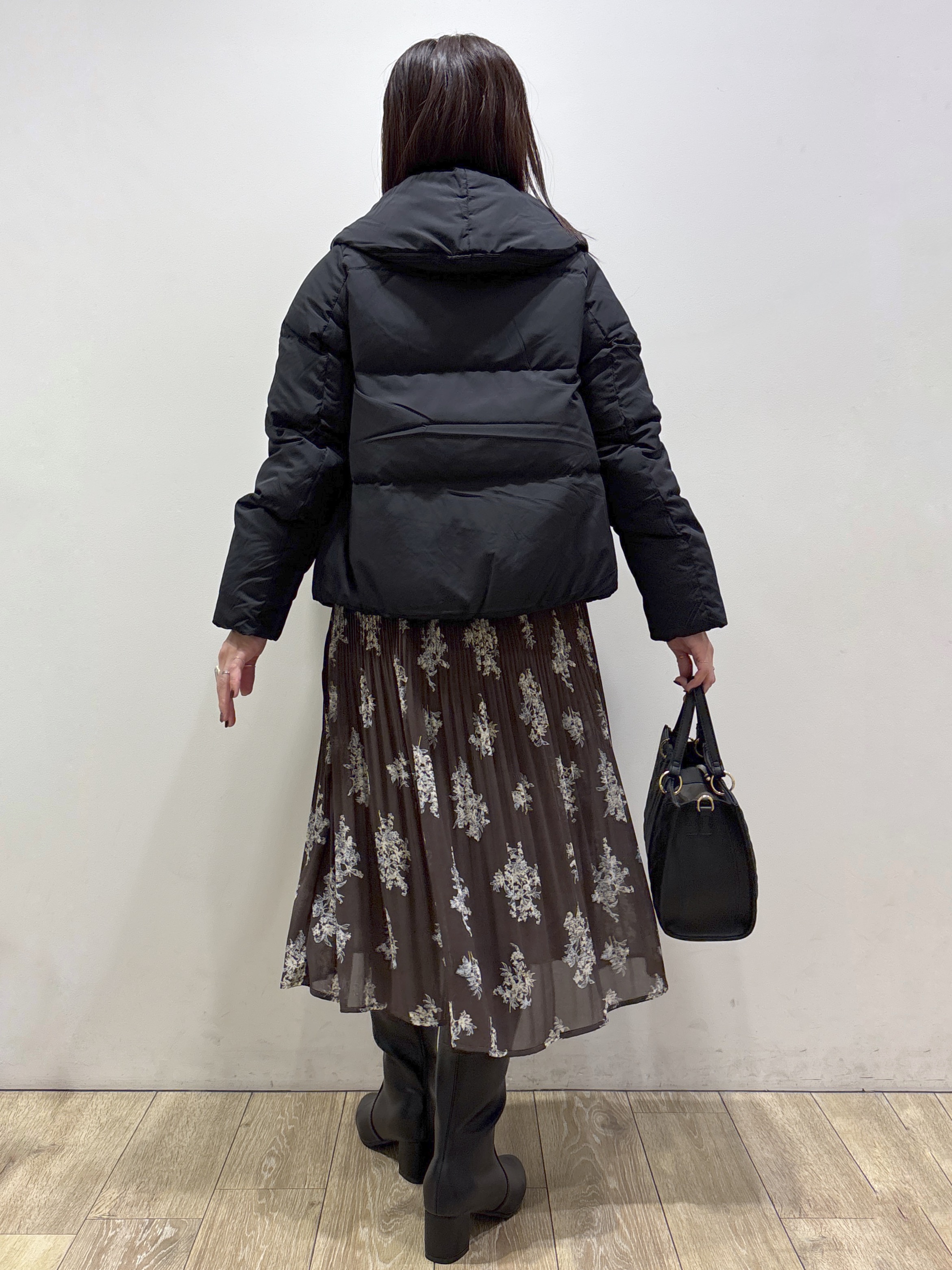 mameさんの「index｜河田ダウンショートコート 【洗濯機OK／静電気防止（裏地）／撥水／XS-3L】」を使ったコーディネート