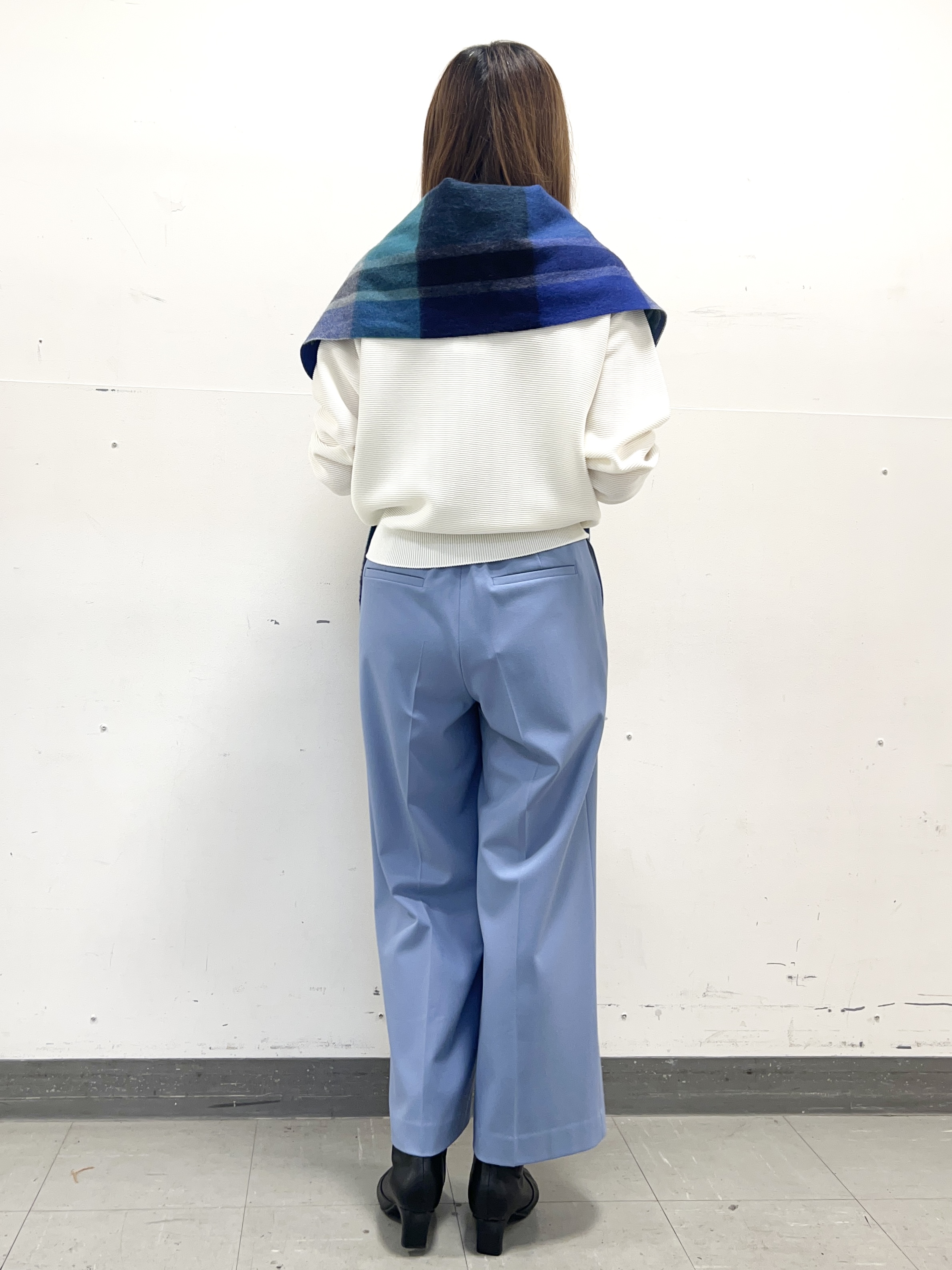 yuさんの「Reflect｜【マシンウォッシュ】ホールガーメントニット」を使ったコーディネート