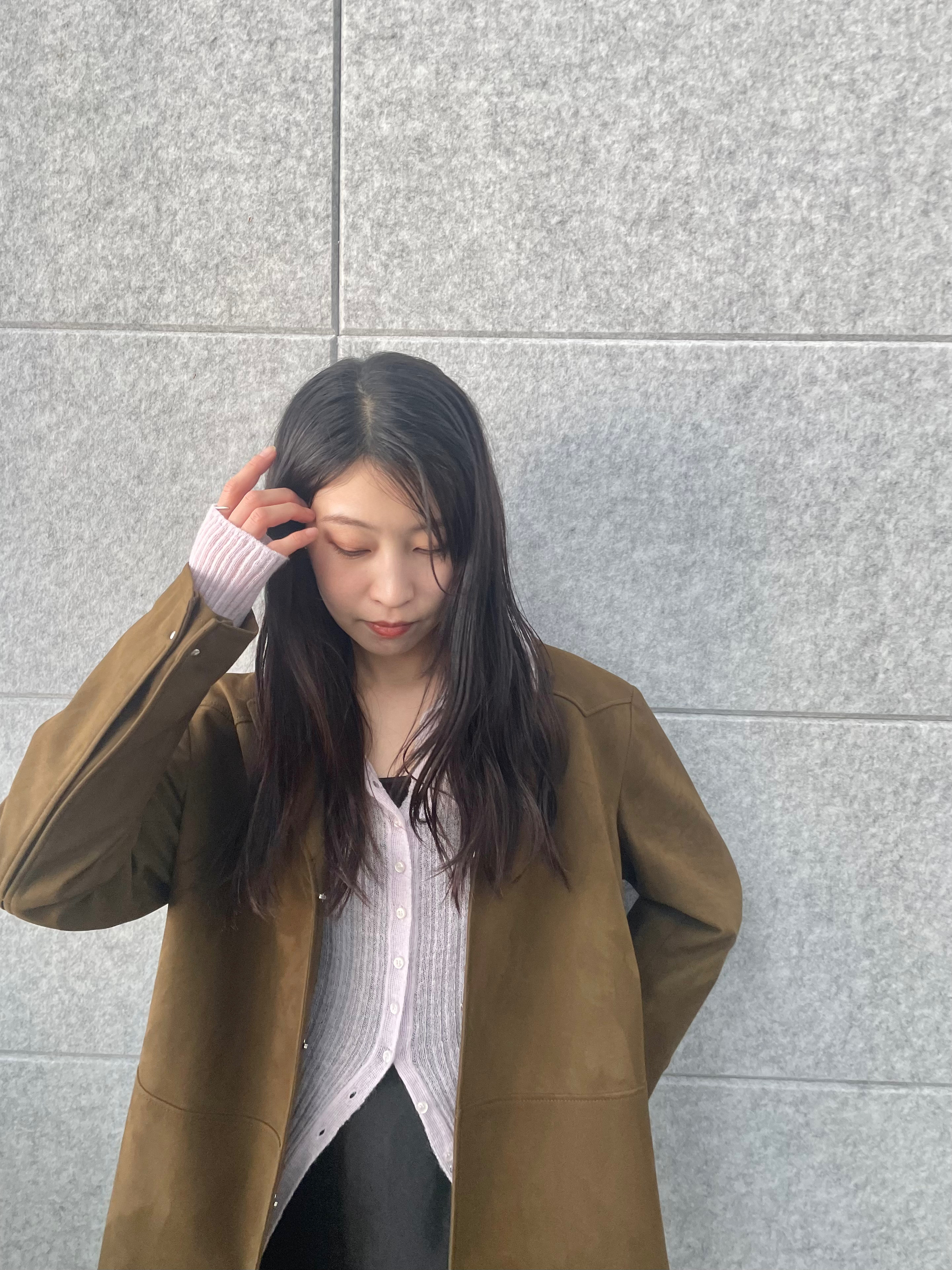 丸山加奈子さんの「CODE A｜soft suede－like jacket」を使ったコーディネート
