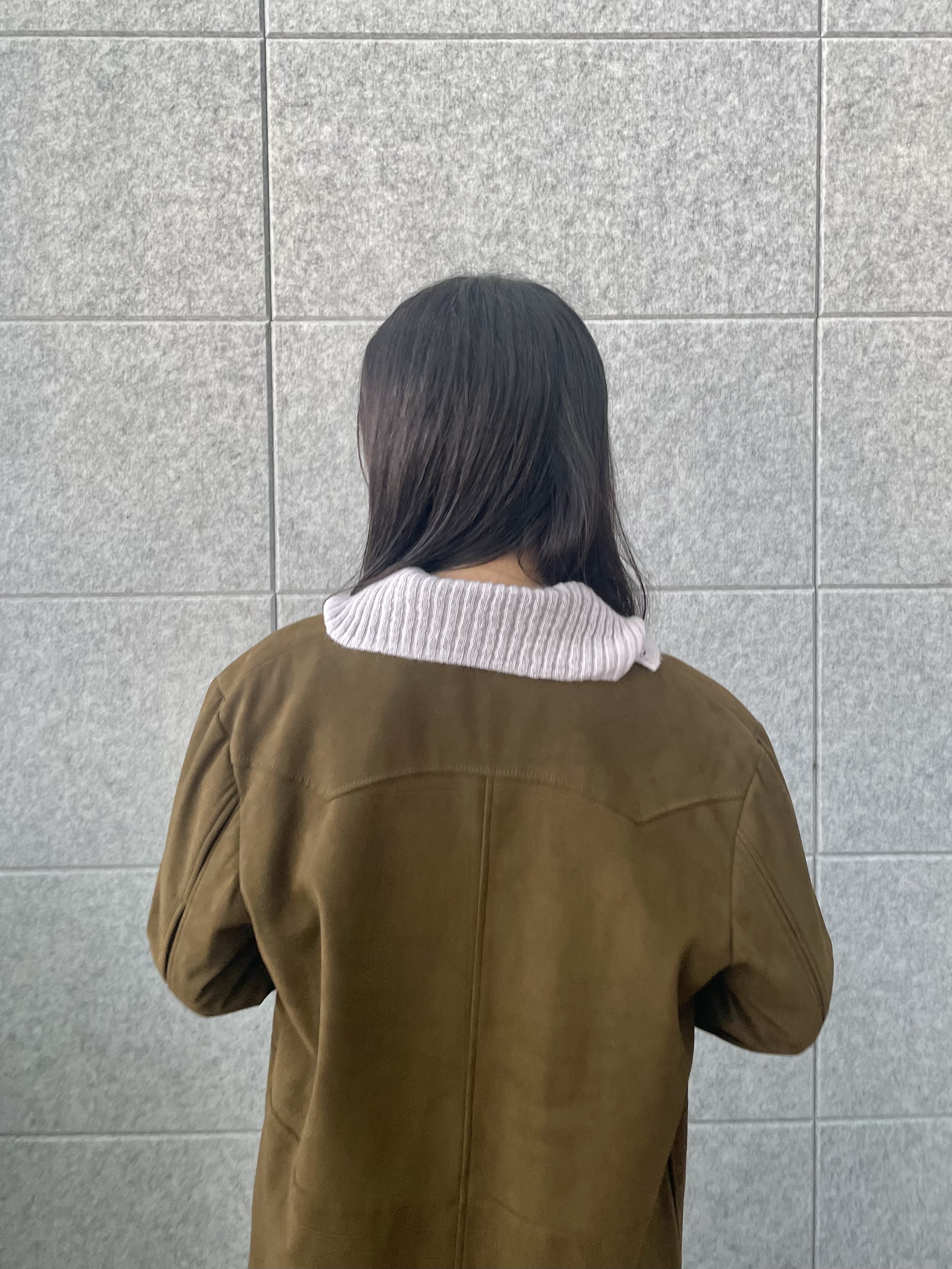 丸山加奈子さんの「CODE A｜soft suede－like jacket」を使ったコーディネート