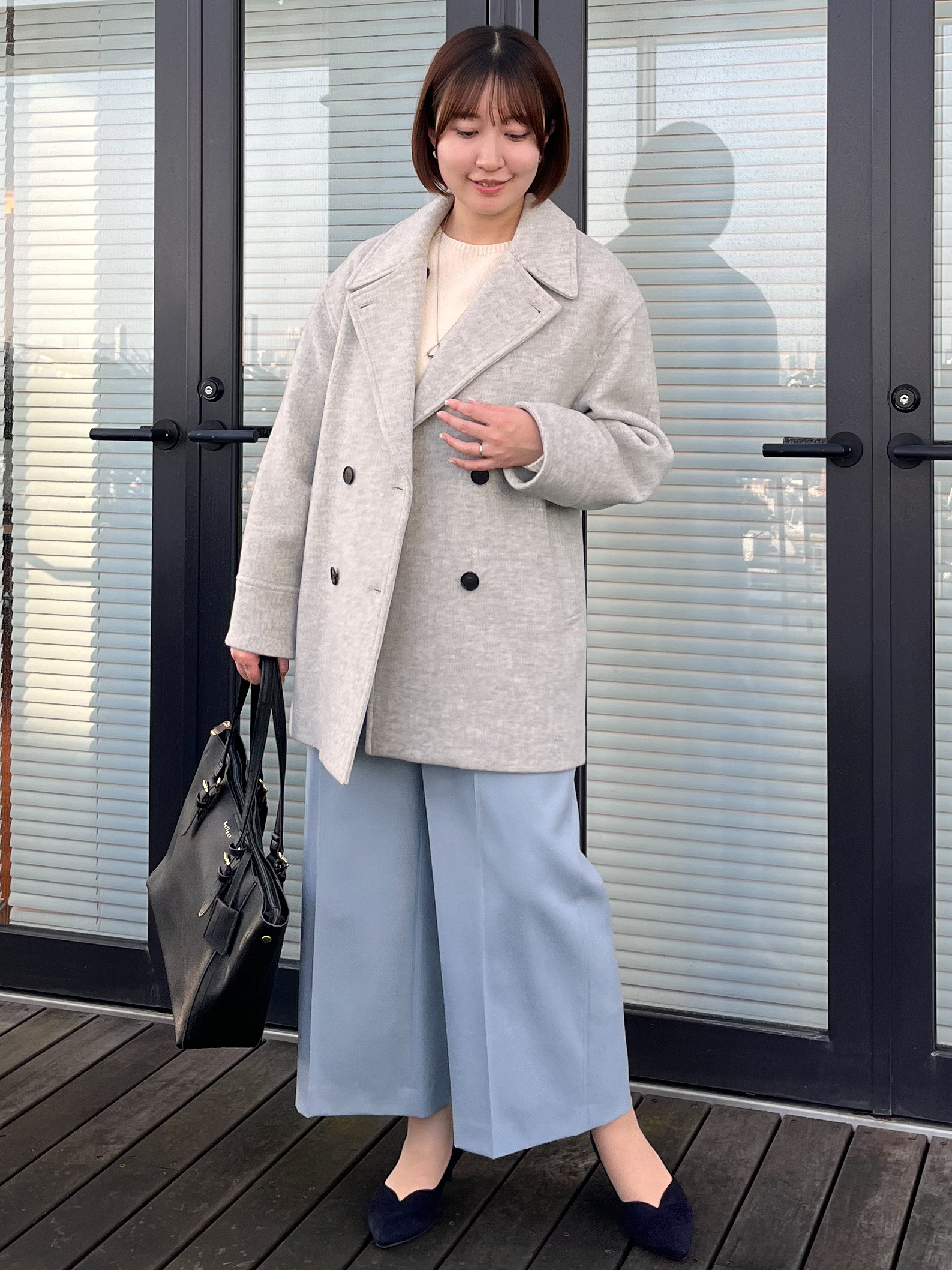 mikikoさんの「Reflect｜【長さ調節可】ワントップデザインネックレス」を使ったコーディネート