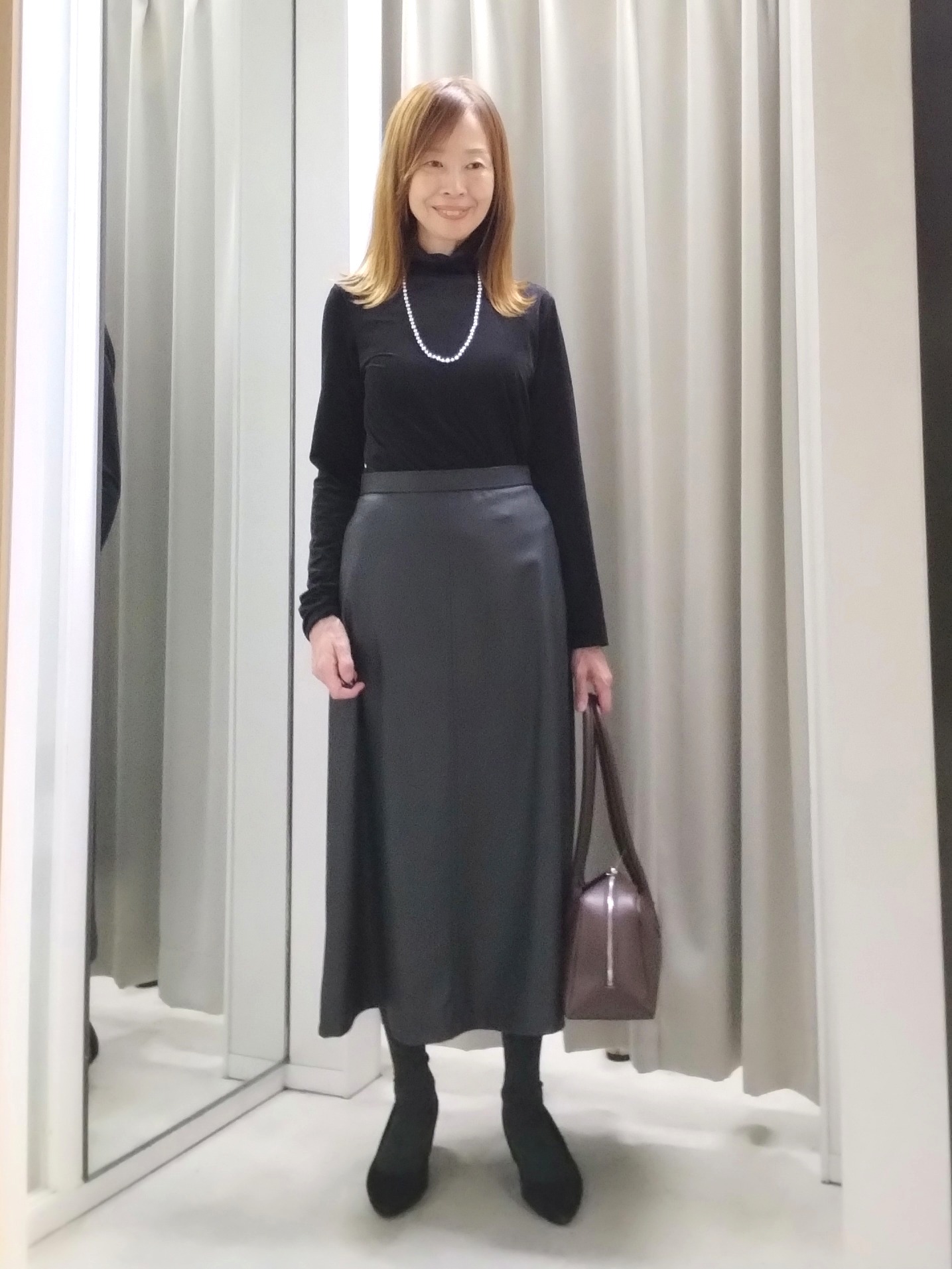 もりさんの「UNTITLED｜【セットアップ可/ライトアウター/仕事着スーツ】ウールダブルジャケット」を使ったコーディネート