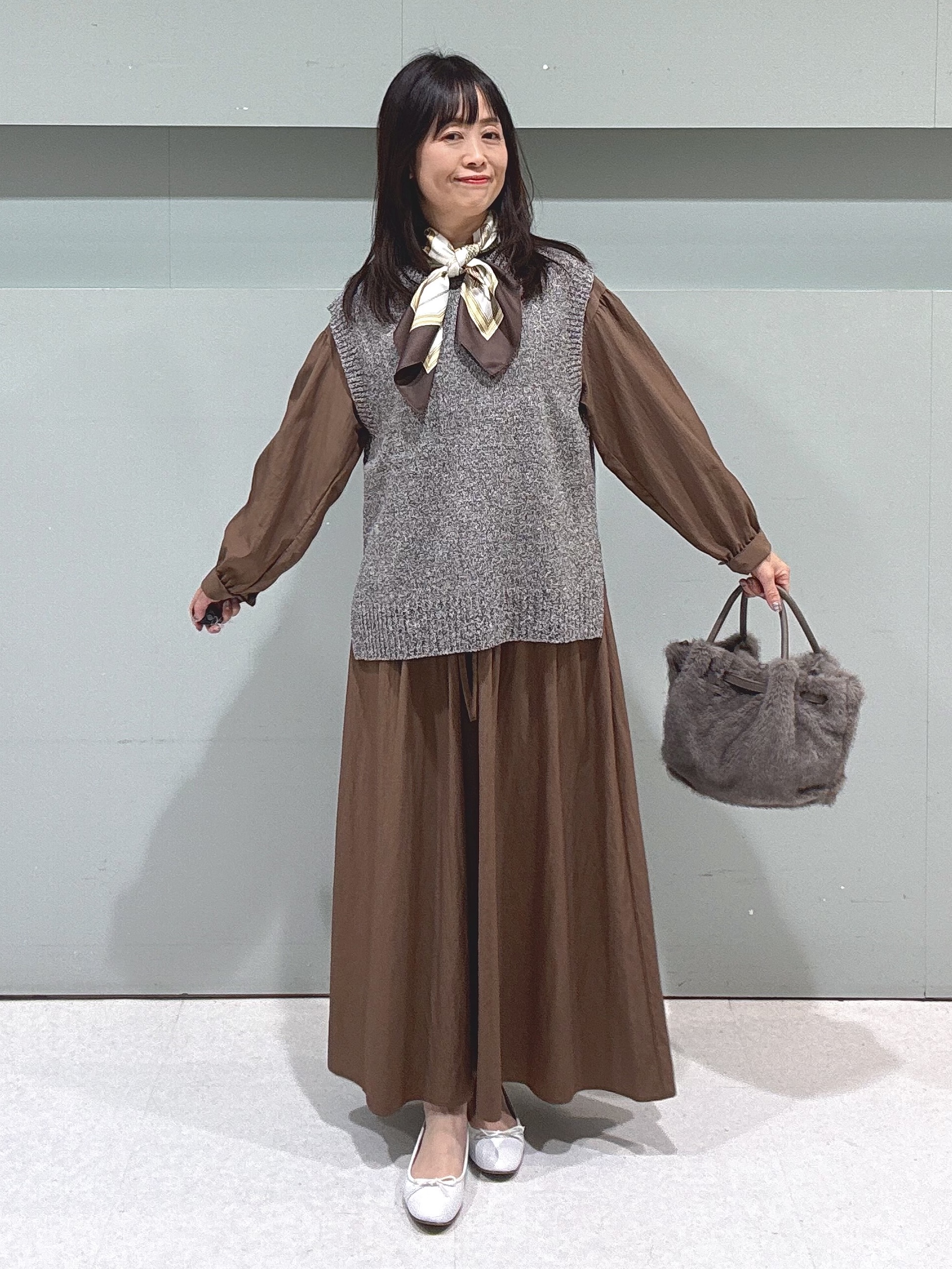 makiさんの「UNTITLED｜【軽アウター/ウール100】ウールショートコート」を使ったコーディネート