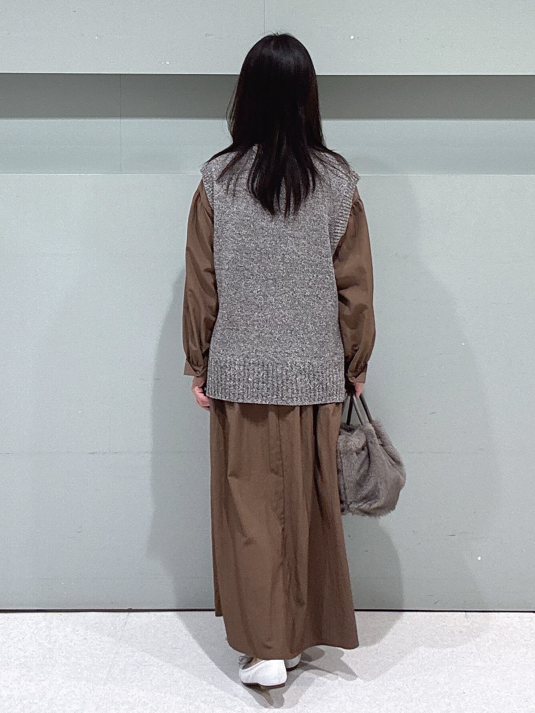 makiさんの「UNTITLED｜【軽アウター/ウール100】ウールショートコート」を使ったコーディネート