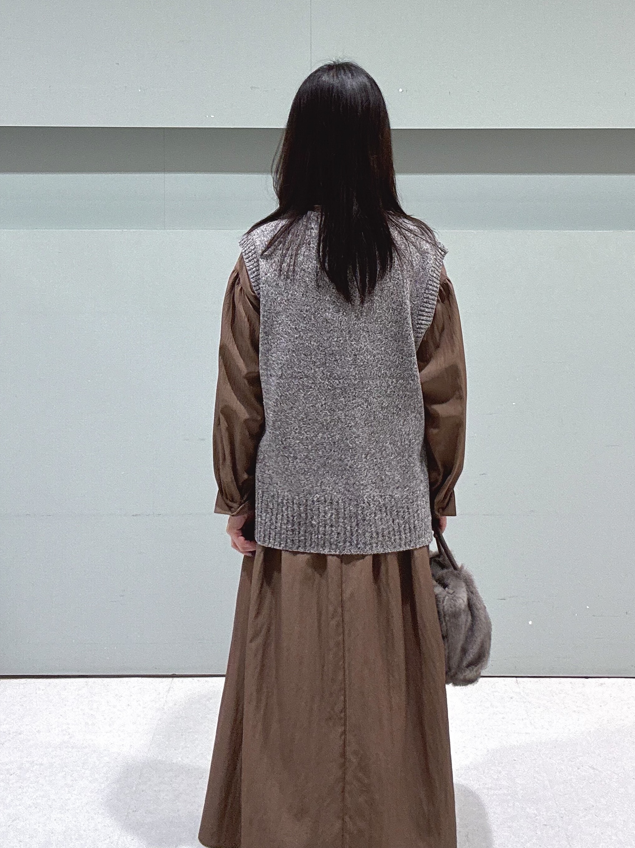 makiさんの「UNTITLED｜【軽アウター/ウール100】ウールショートコート」を使ったコーディネート