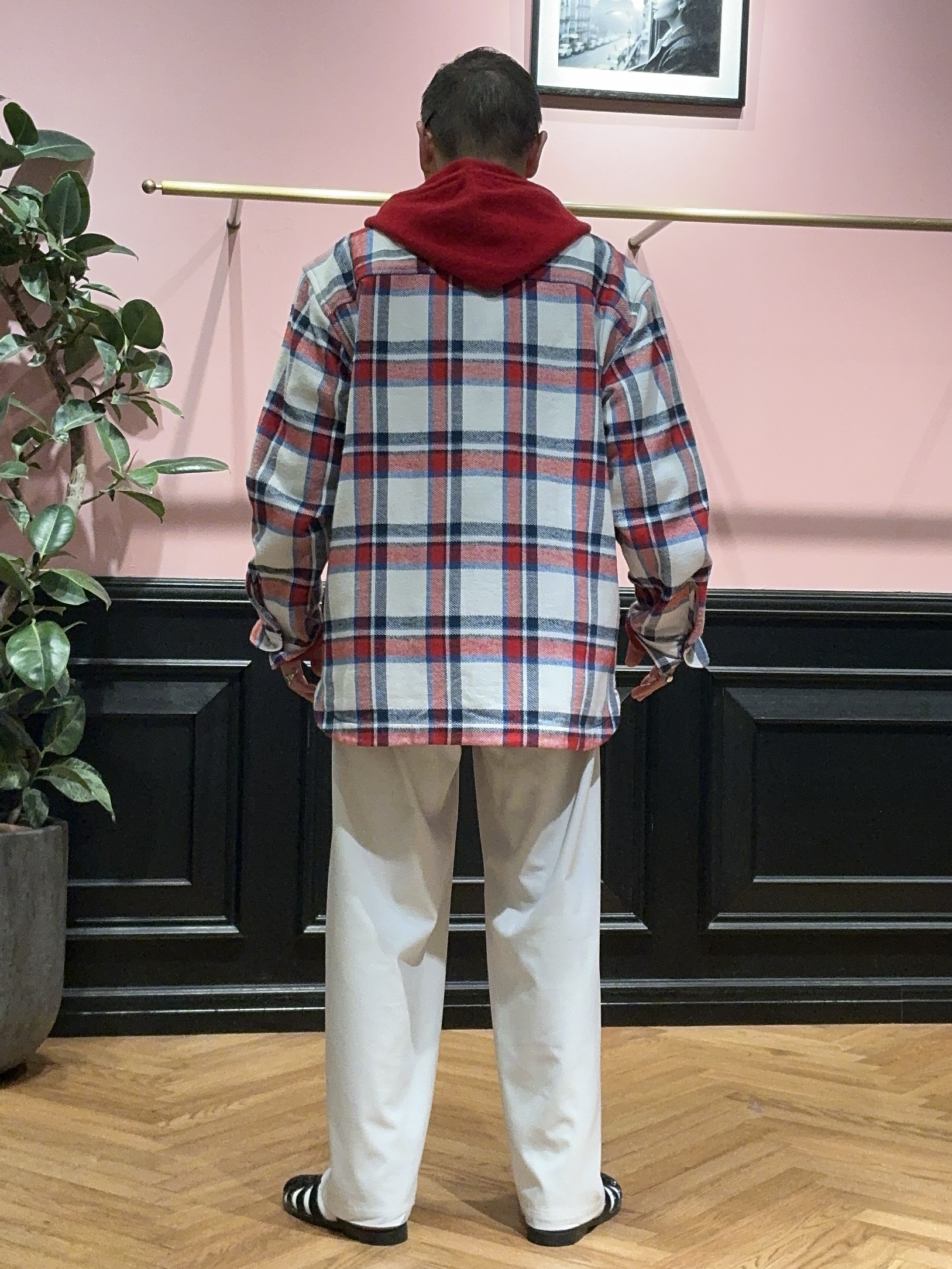 torigoeさんの「DRESSTERIOR｜タータンチェック シャツブルゾン」を使ったコーディネート