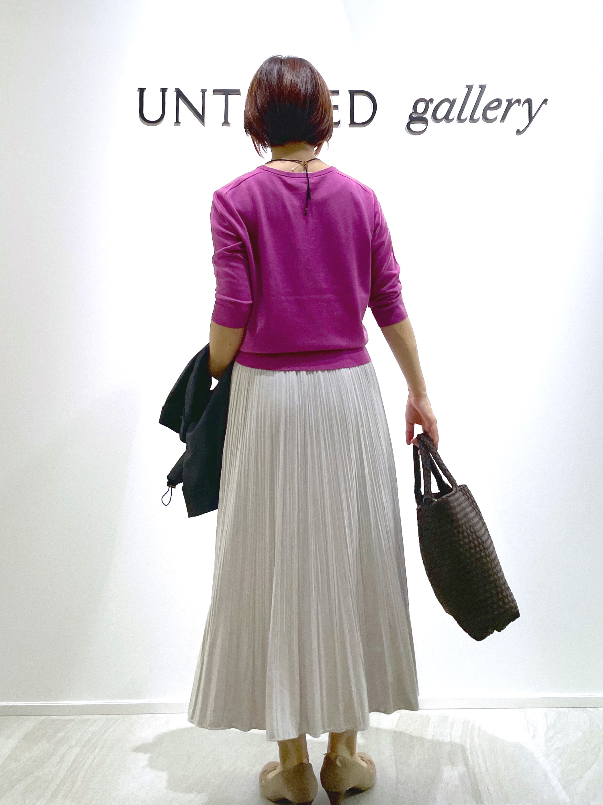 hanaさんの「UNTITLED｜【薄手ニット/オンオフ使える】ファインゲージニットプルオーバー」を使ったコーディネート