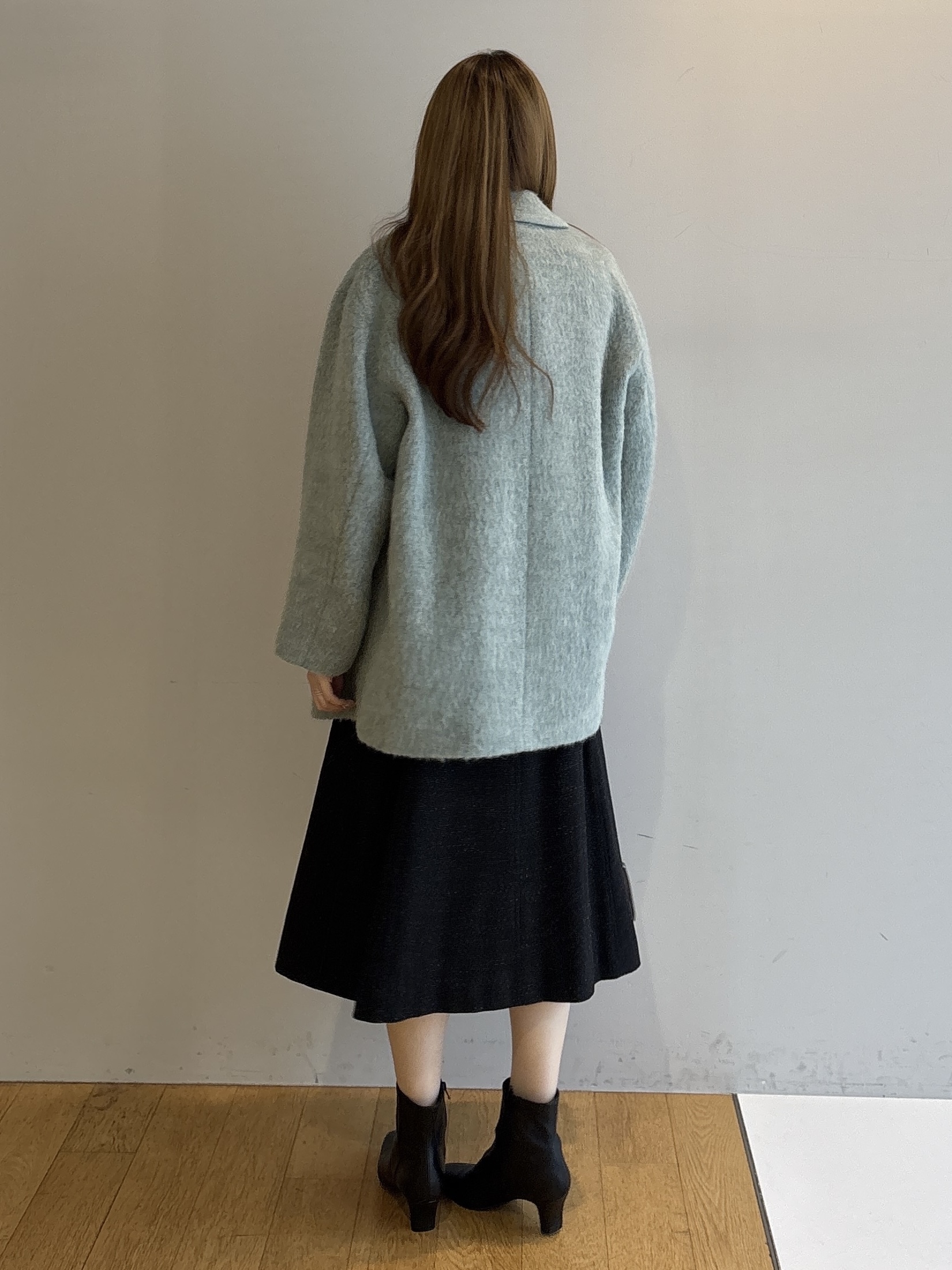 sayaさんの「UNTITLED｜シャギーダブルコート」を使ったコーディネート