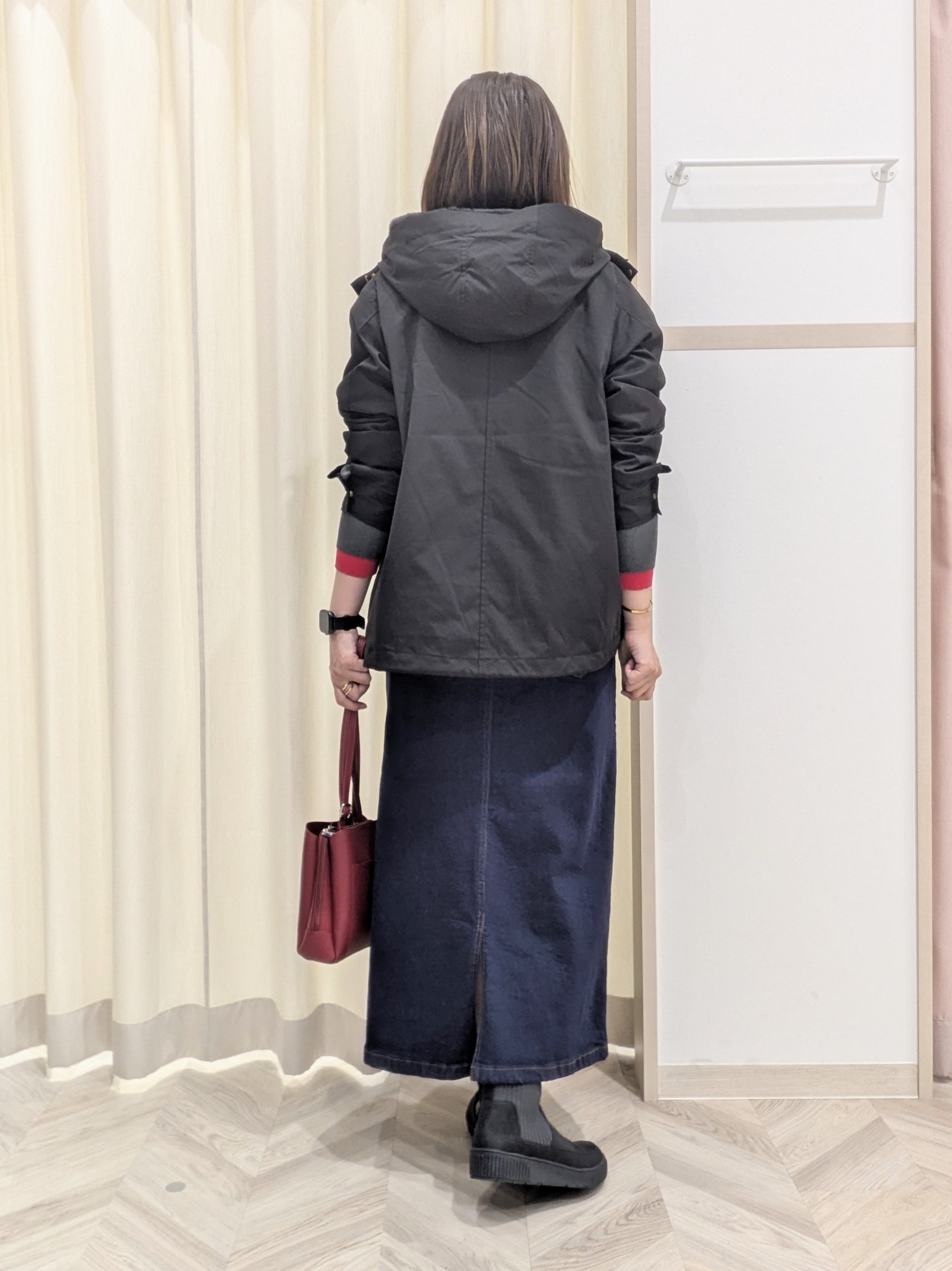 miyuさんの「SHOO･LA･RUE｜【洗濯機可/撥水/マルチWAY】ファーライナー付き 毎日欲張りマンパ」を使ったコーディネート